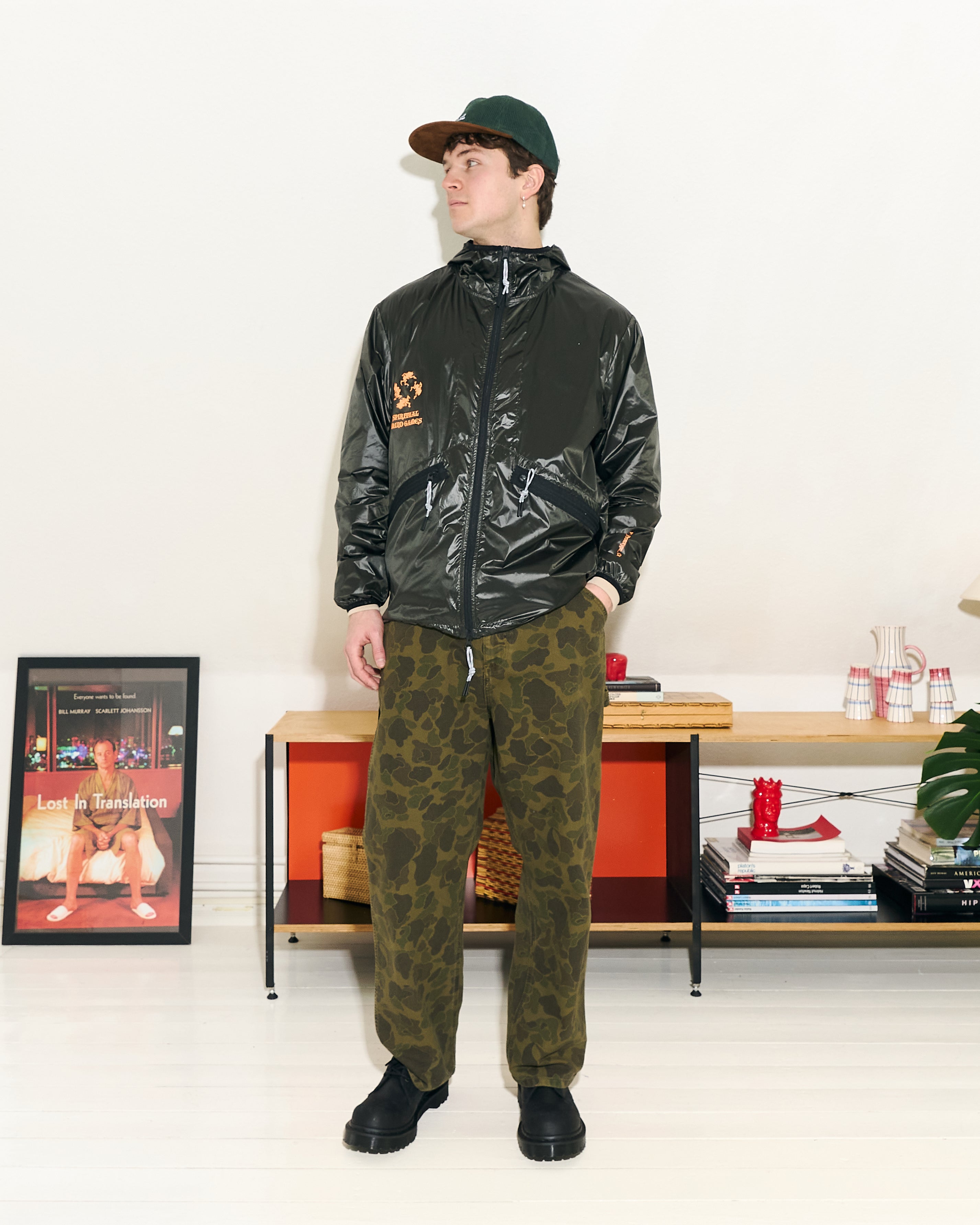 KA_YO_Prototype Windbreaker JKT Mind Games Green Forest Windbreaker Close-up | Overkill