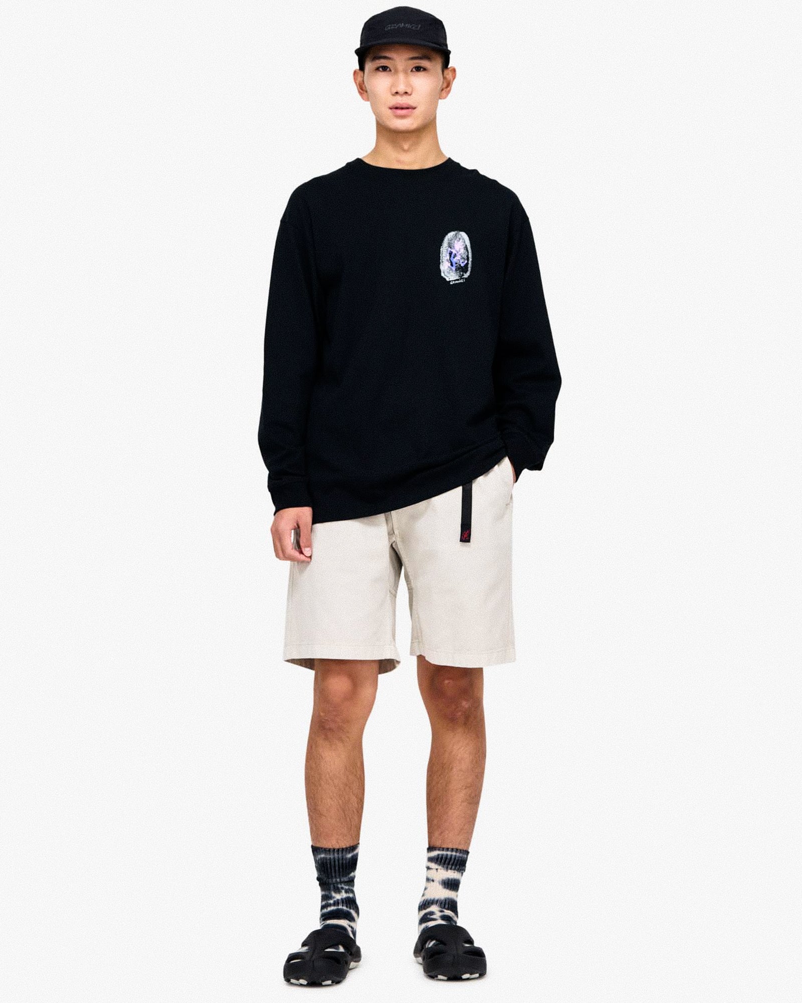 Gramicci G-Short Pigment Dyed Dune Pigment Shorts Close-up | Overkill