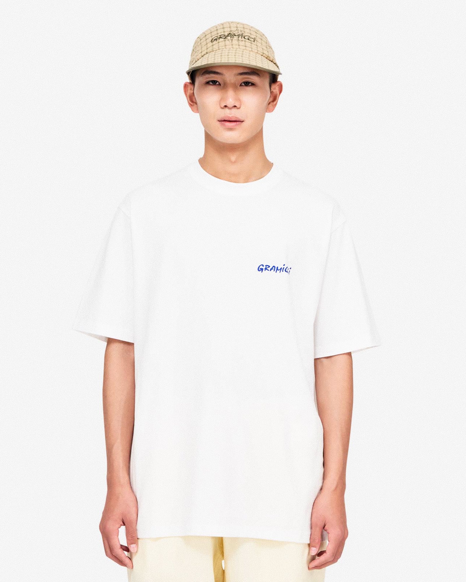 Gramicci Snail Tee White T-Shirts Detailfoto | Overkill