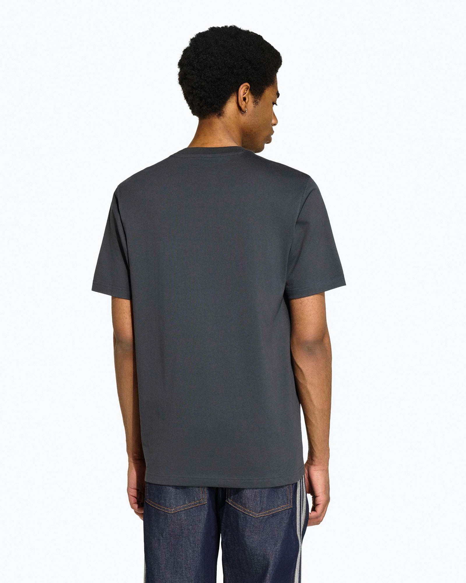 adidas FC Bayern München OG2 Graphic Tee Carbon T-Shirts IB7015 On Model Back View | Overkill