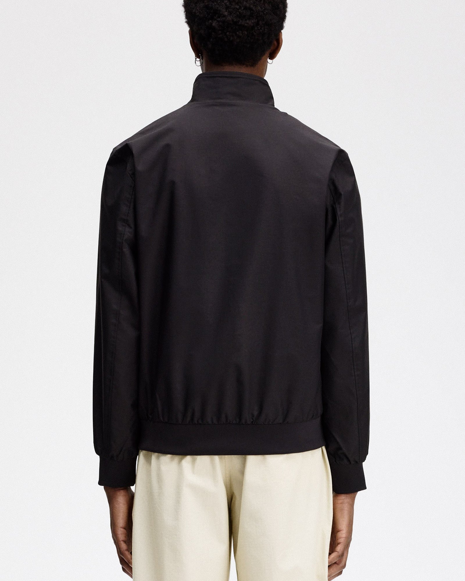 Fred Perry The Brentham Jacket Black Track Jackets Detail view 1 | Overkill