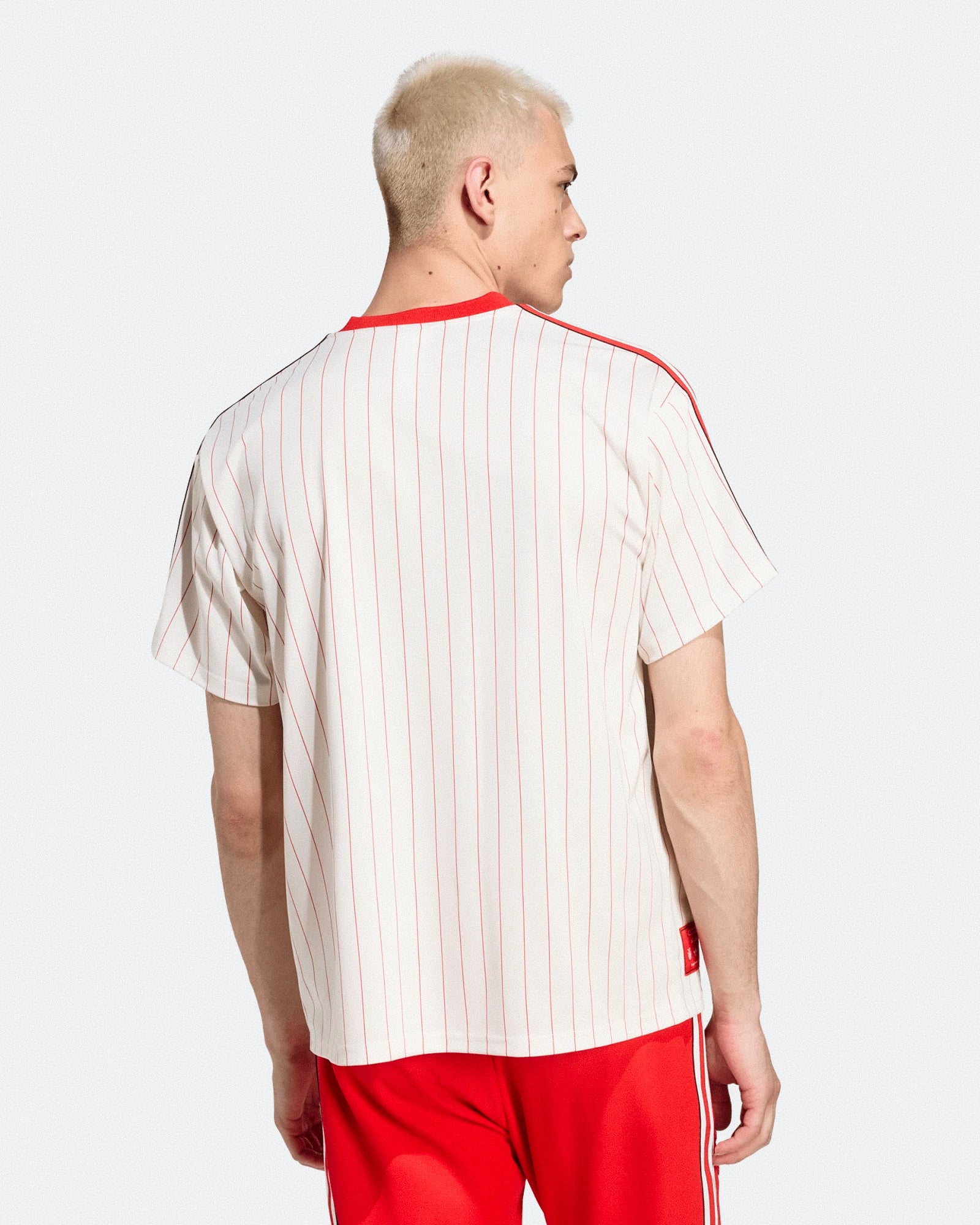 adidas SLB Icon Jersey Off White Jersey JL5553 On Model Back View | Overkill