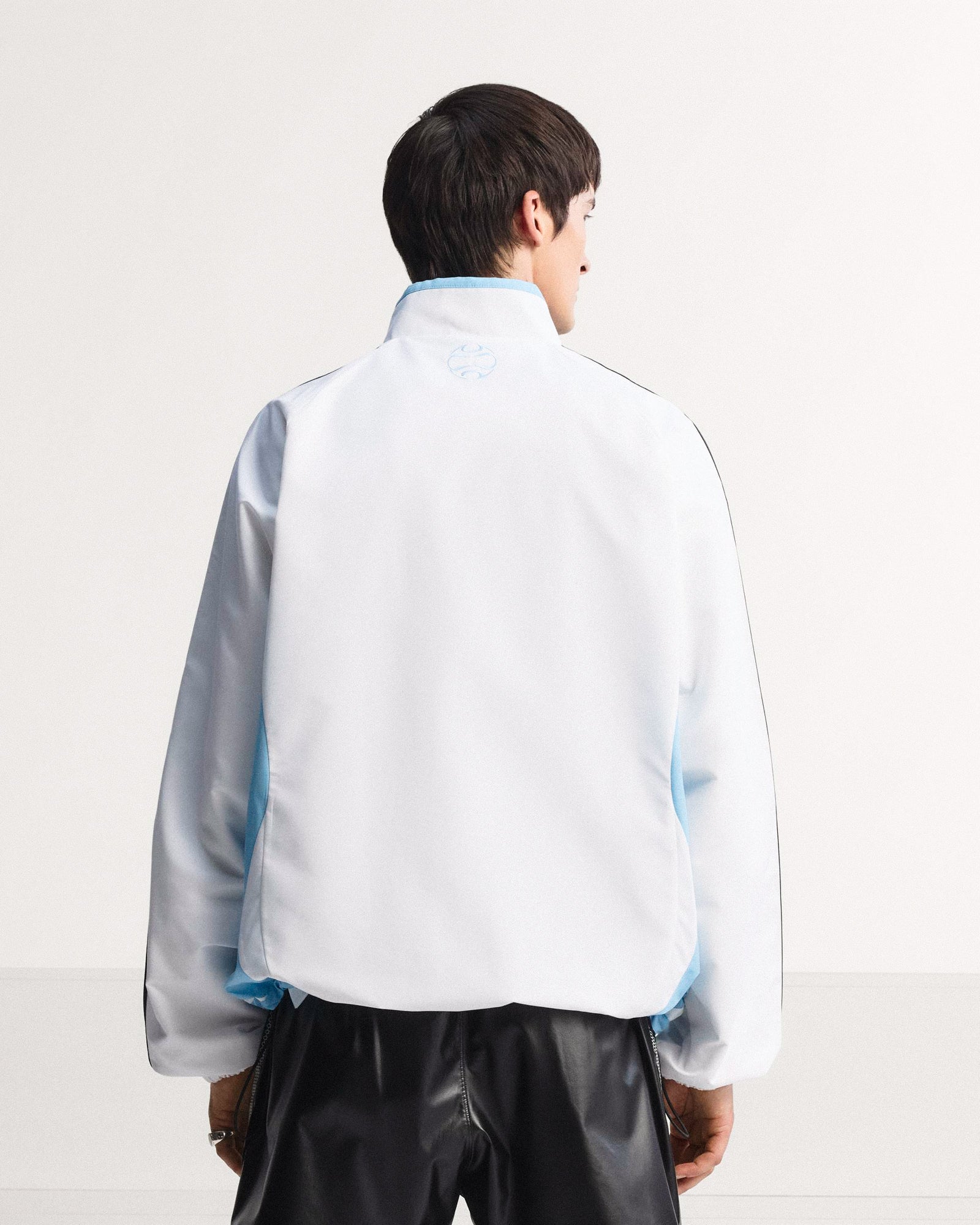 adidas AFA Argentina Home Track Top 06 White Track Jackets JM1091 On Model Back View | Overkill