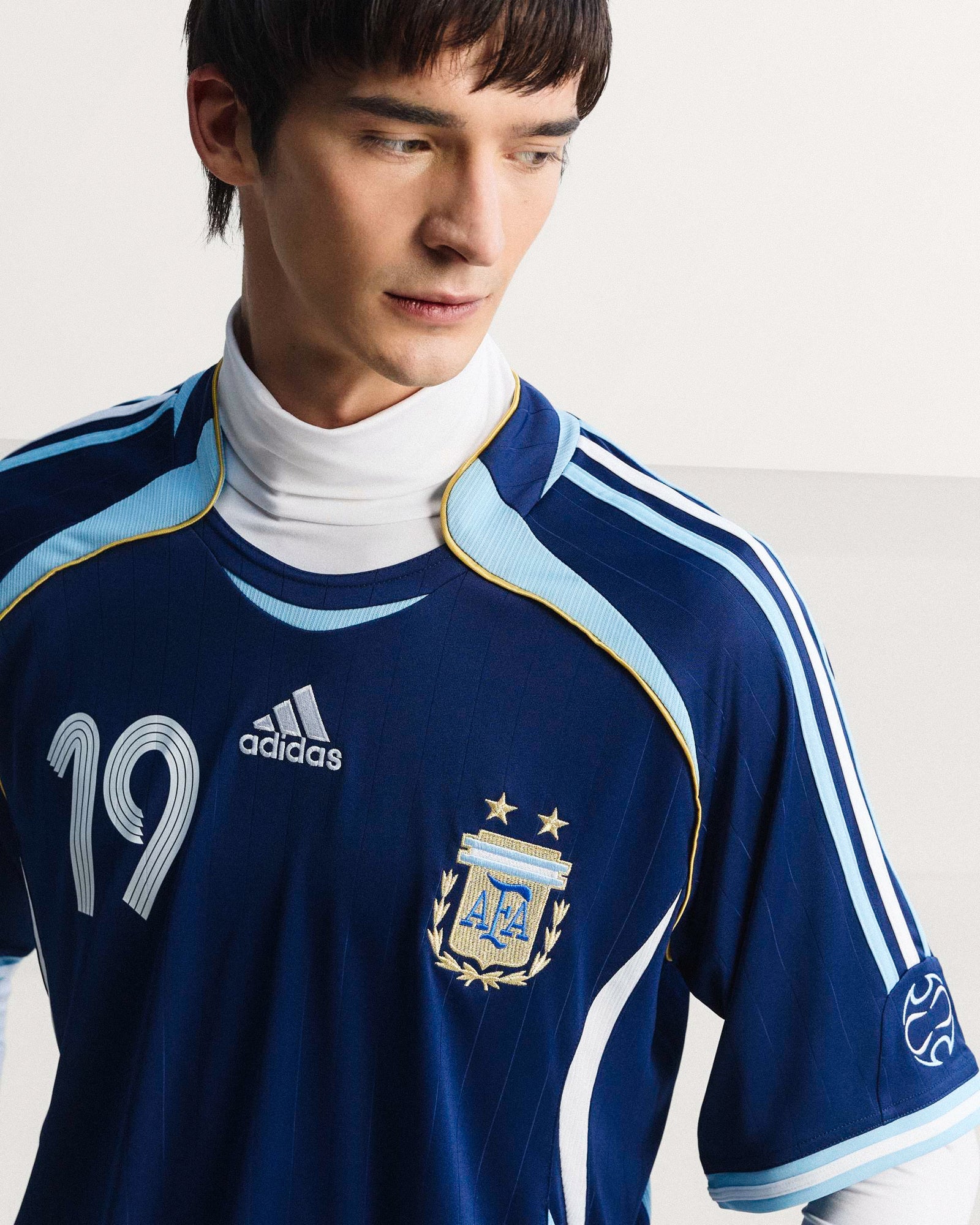 adidas AFA Argentina Away Jersey 06 M Dark Blue T-Shirts JN3709 Style Inspiration | Overkill