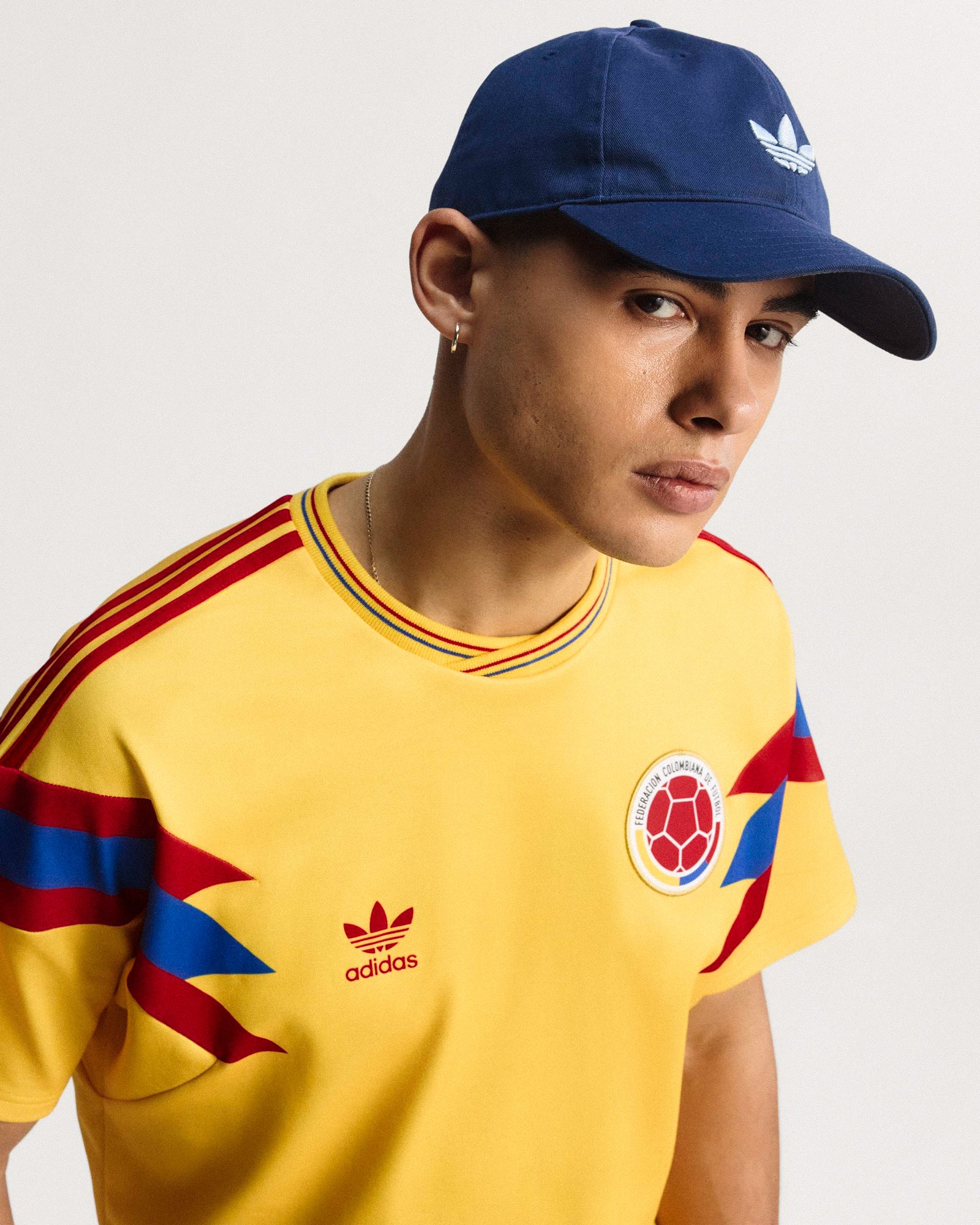 adidas FCF Colombia Away Jersey 90 Bold Gold T-Shirts JN3713 Style Inspiration | Overkill