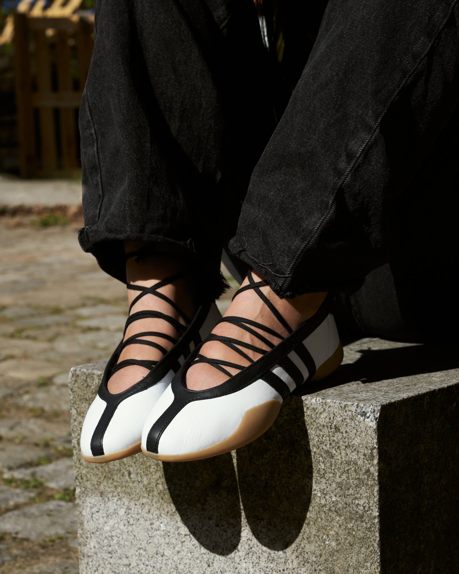 adidas Taekwondo Mei Ballet W Footwear White / Core Black - Gum3 Low Top Sneakers Material | Overkill