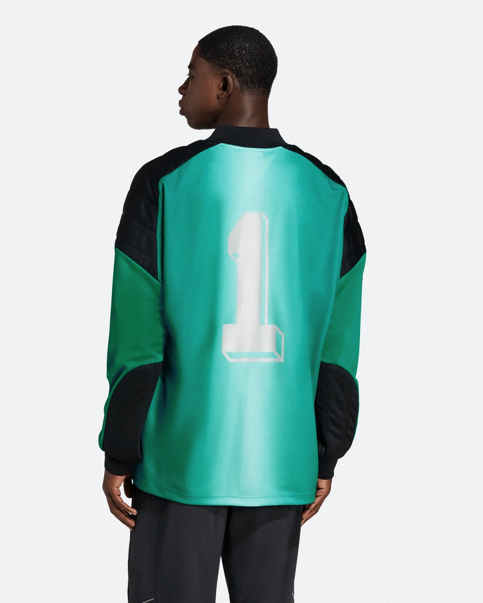 adidas Equipment Jersey Equipment Green T-Shirts JV7639 On Model Back View | Overkill