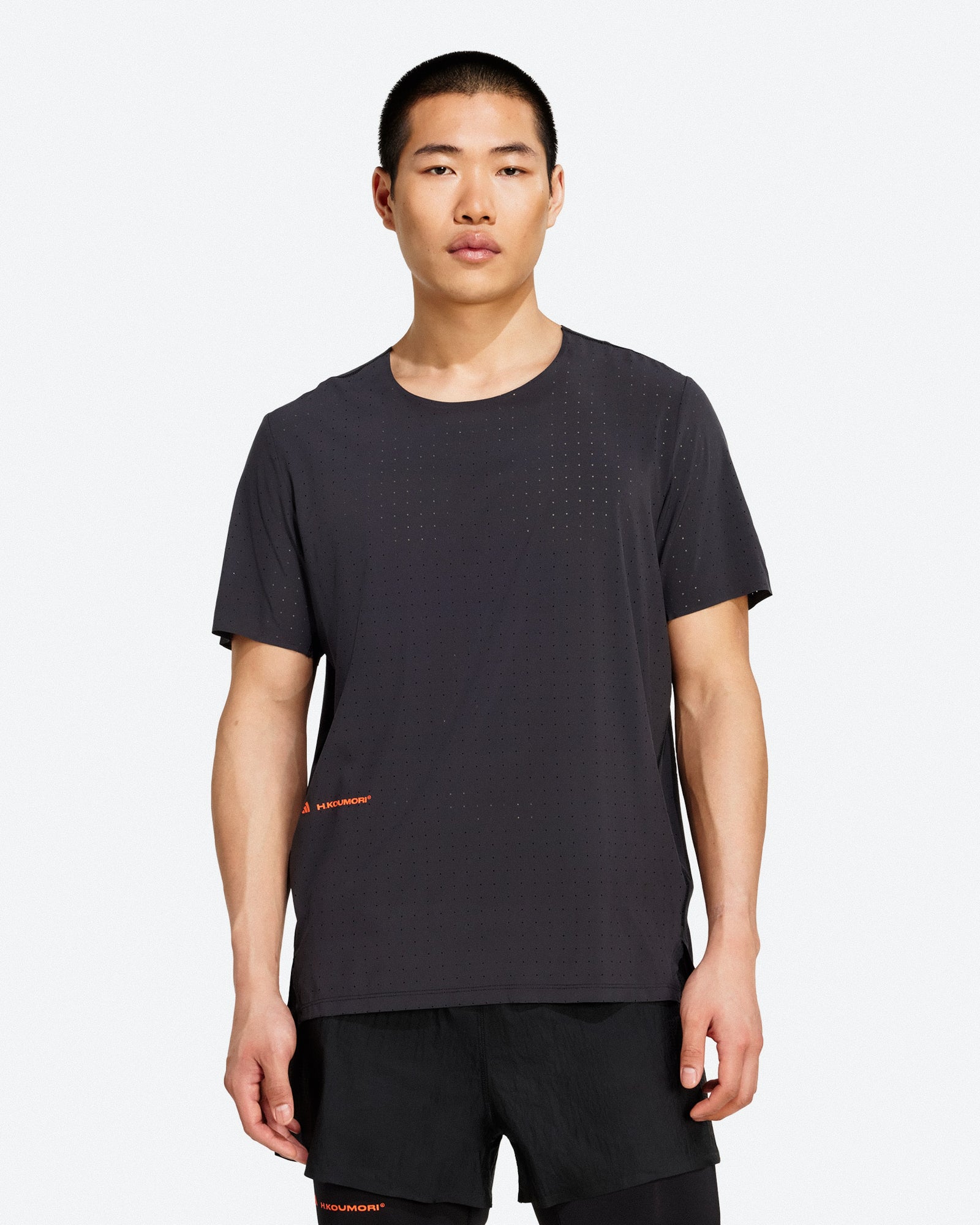 adidas Adi365 Tee Black T-Shirts JW0553 On Model Front View | Overkill