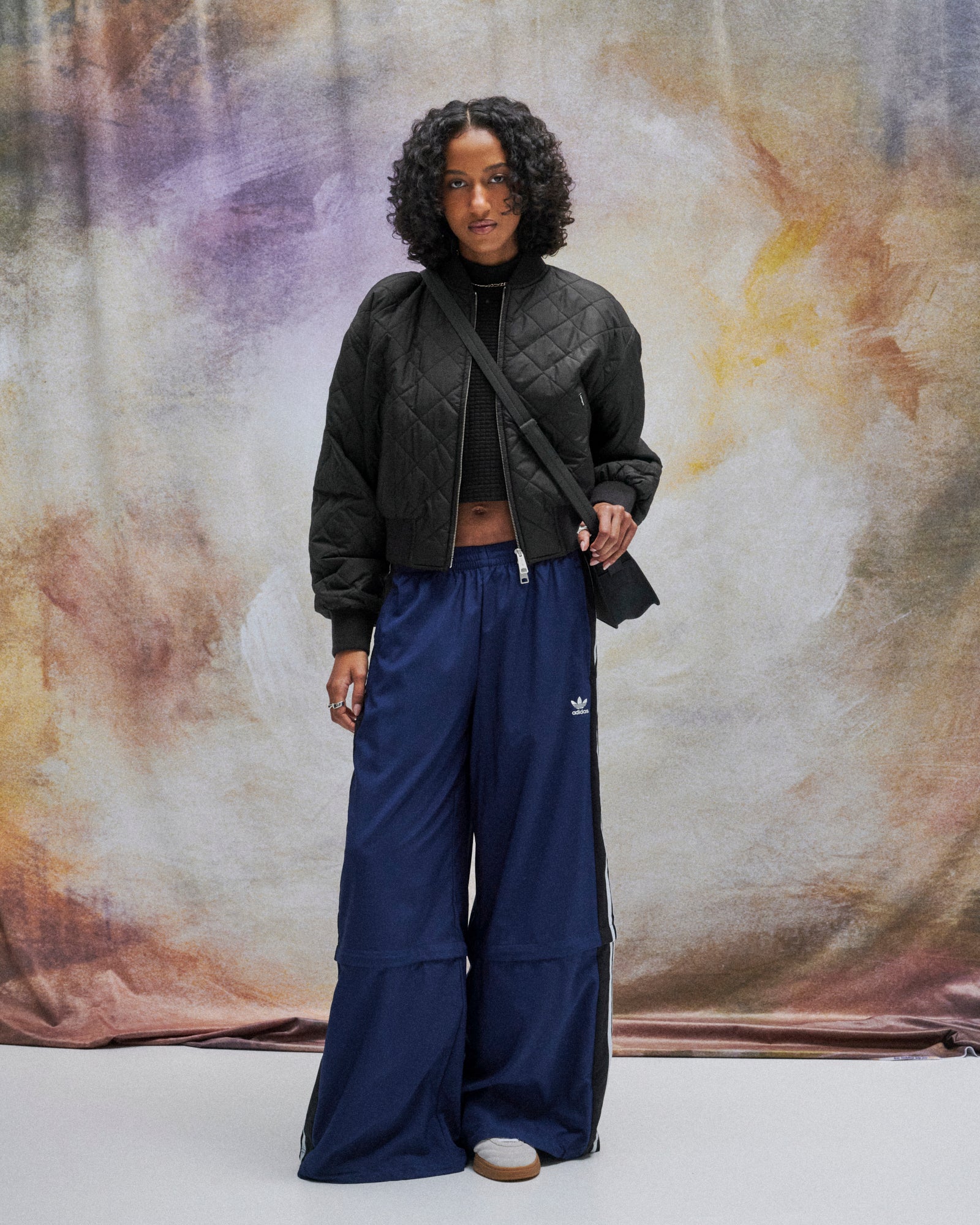 adidas W Rasant Track Pant Dark Blue Sweat & Track Pants Close-up | Overkill