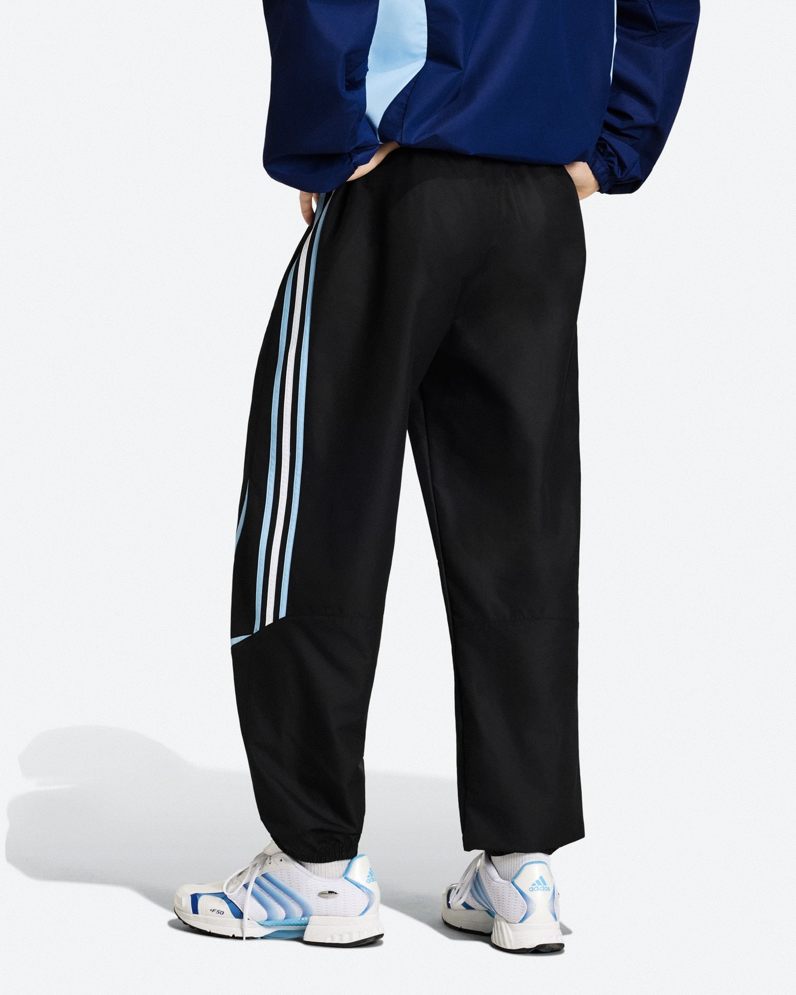 adidas AFA Argentina Away Track Pant 06 Black Sweat & Track Pants JZ6200 On Model Back View | Overkill