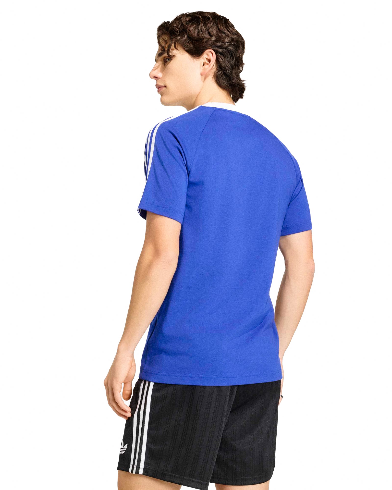 adidas AFA Argentina OG Tee Lucid Blue T-Shirts JZ6307 On Model Back View | Overkill