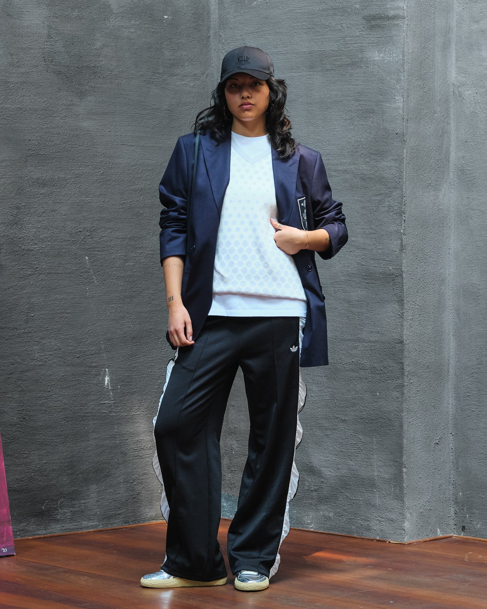 adidas Originals R3CD Track Pant Black Sweat & Track Pants Close-up | Overkill