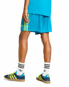 adidas FCF Colombia OG Shorts Mystery Petrol Shorts JZ9091 On Model Back View | Overkill
