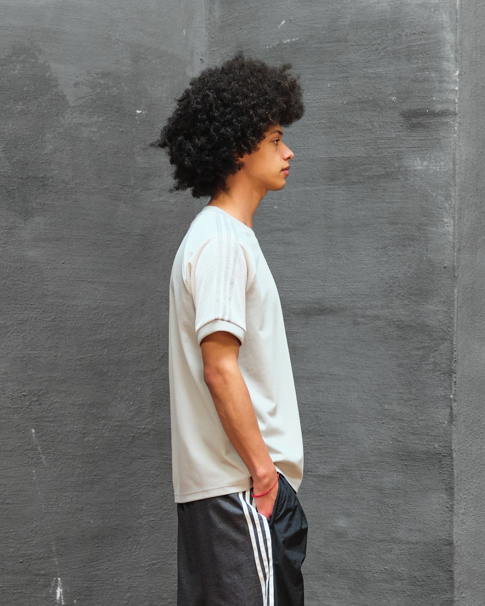 adidas Originals R3CD Cali Tee Metal Grey T-Shirts Detail view 1 | Overkill