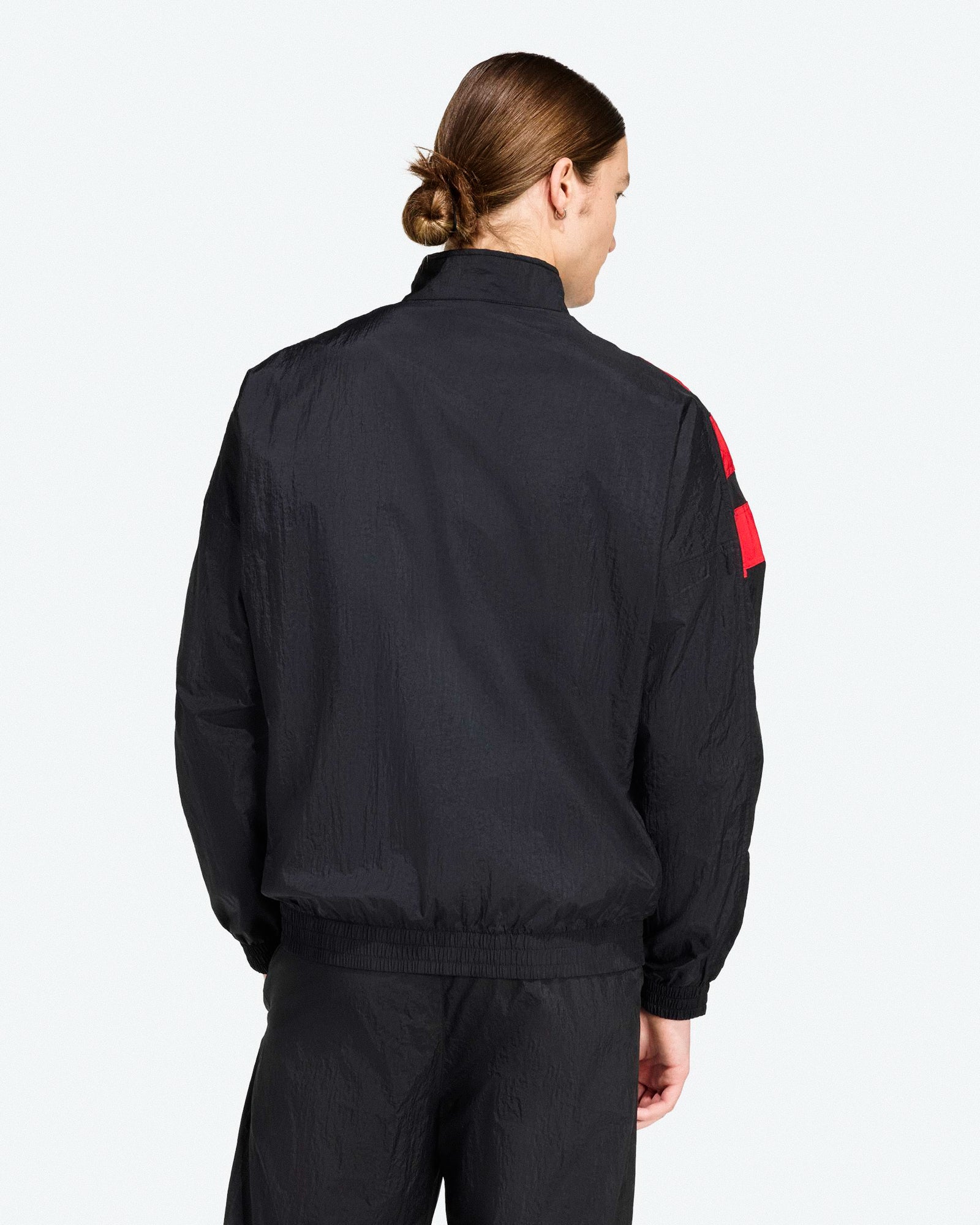 adidas Arch Track Top Black / Better Scarlet Track Jackets KD4069 Style Inspiration | Overkill