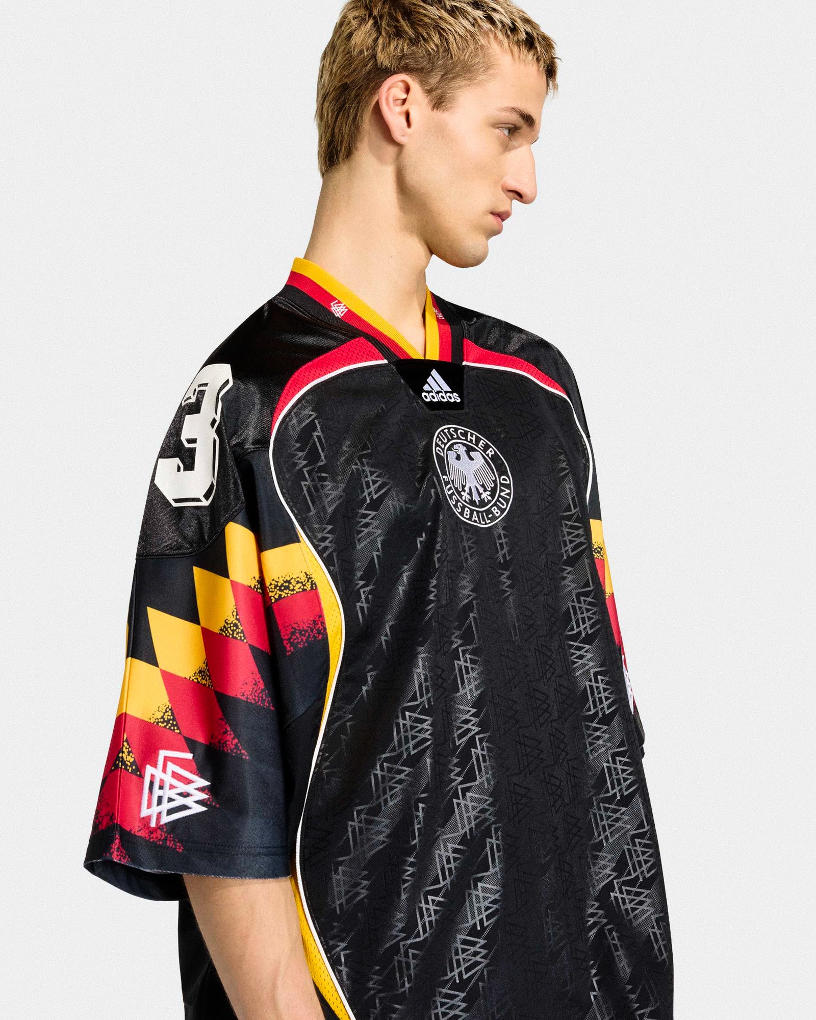 adidas DFB Germany Bringback Remixed Jersey Black T-Shirts KD5980 Style Inspiration | Overkill
