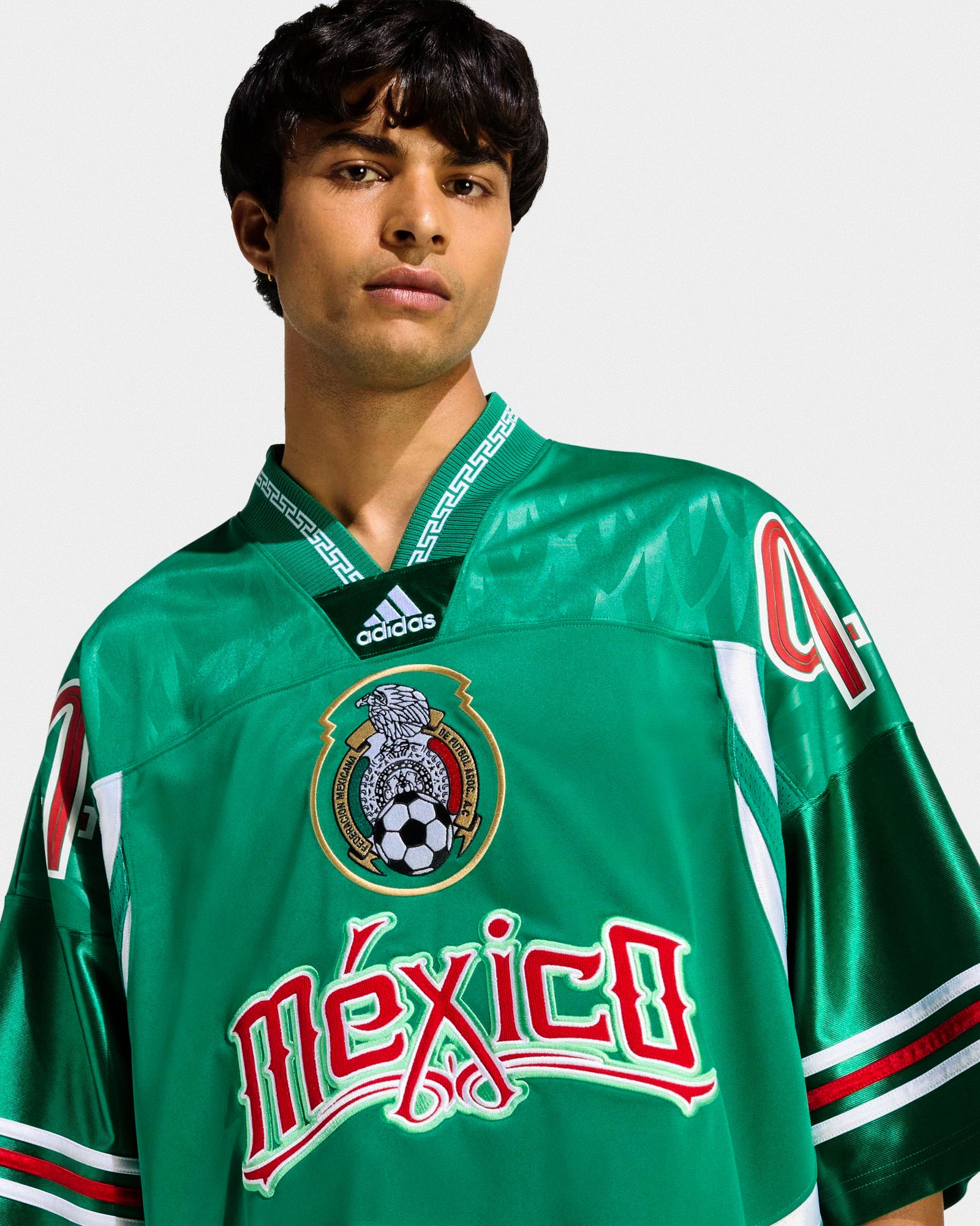 adidas FMF Mexico Bringback Remixed Jersey Bold Green / White / Better Scarlet T-Shirts KD5986 Style Inspiration | Overkill