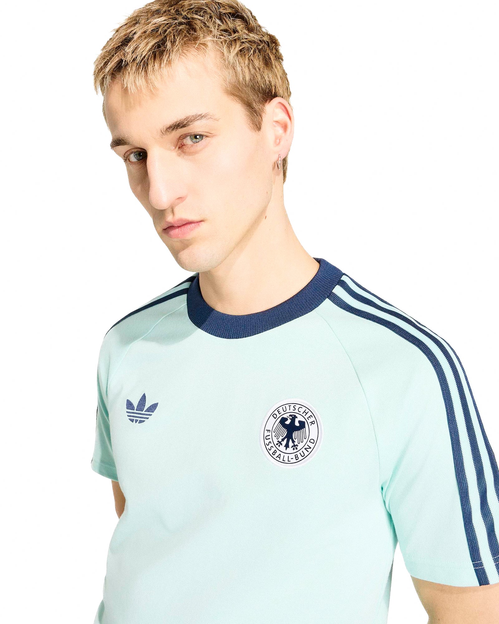 adidas DFB Germany OG Tee Semi Flash Aqua Track Jackets KE2928 Style Inspiration | Overkill