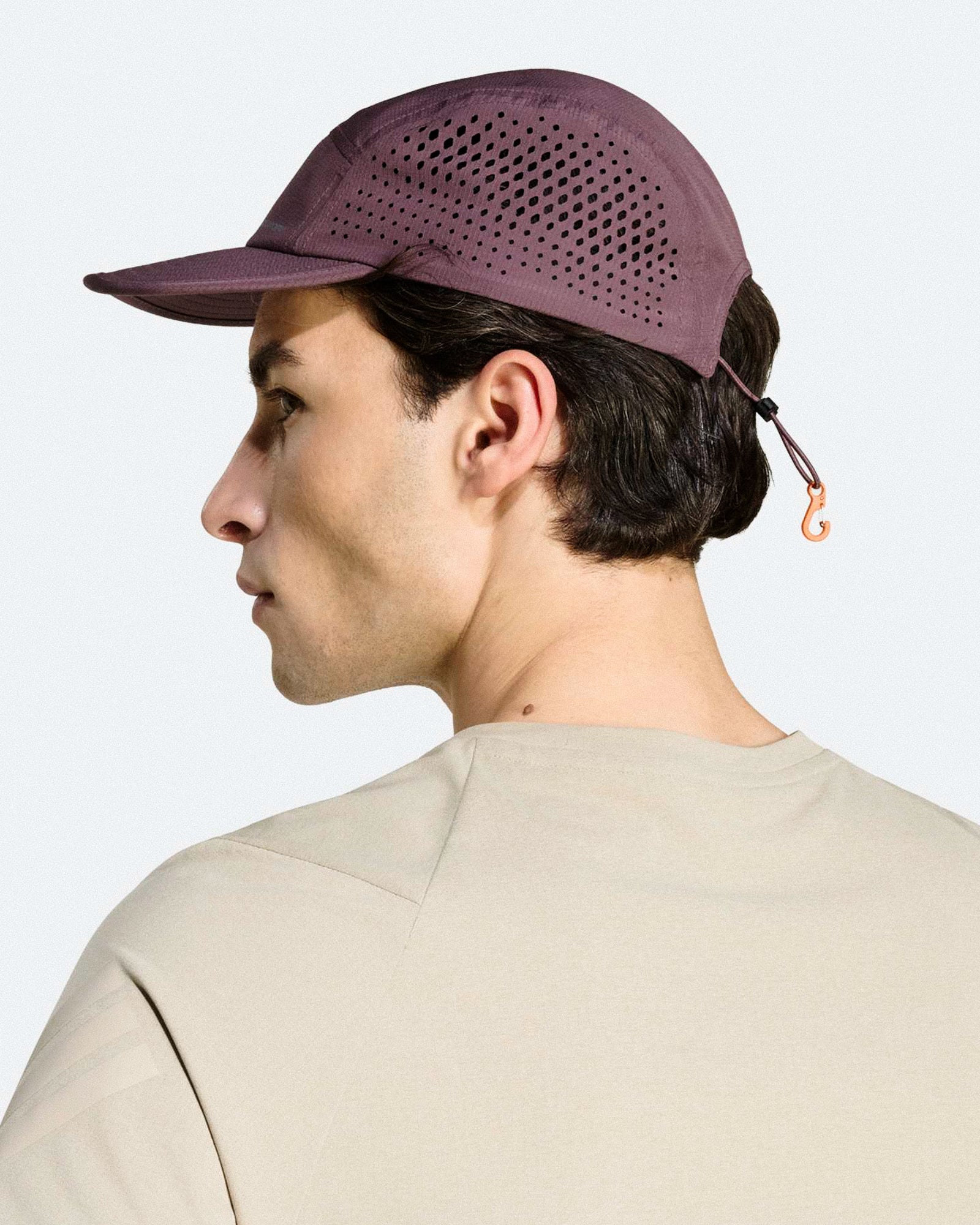 adidas Cap Shadow Fig / Reflective Silver Caps KE8470 On Model Back View | Overkill