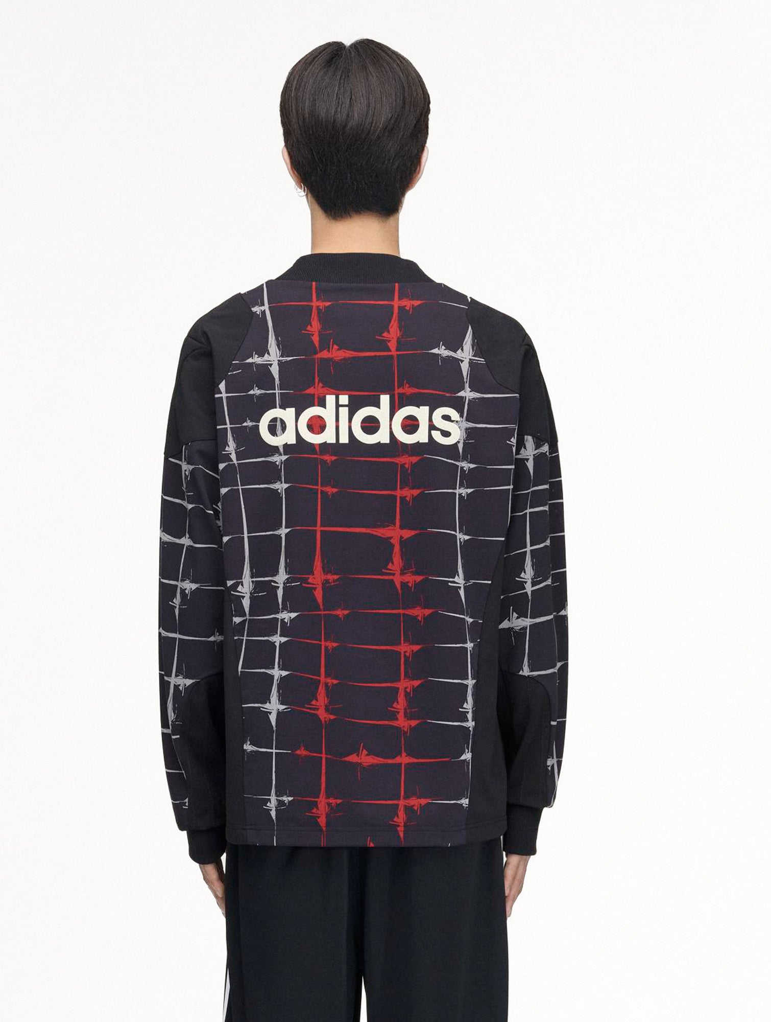 Thug Club x adidas TC Goalie T Longslevees Black Longsleeves KF6913 On Model Back View | Overkill