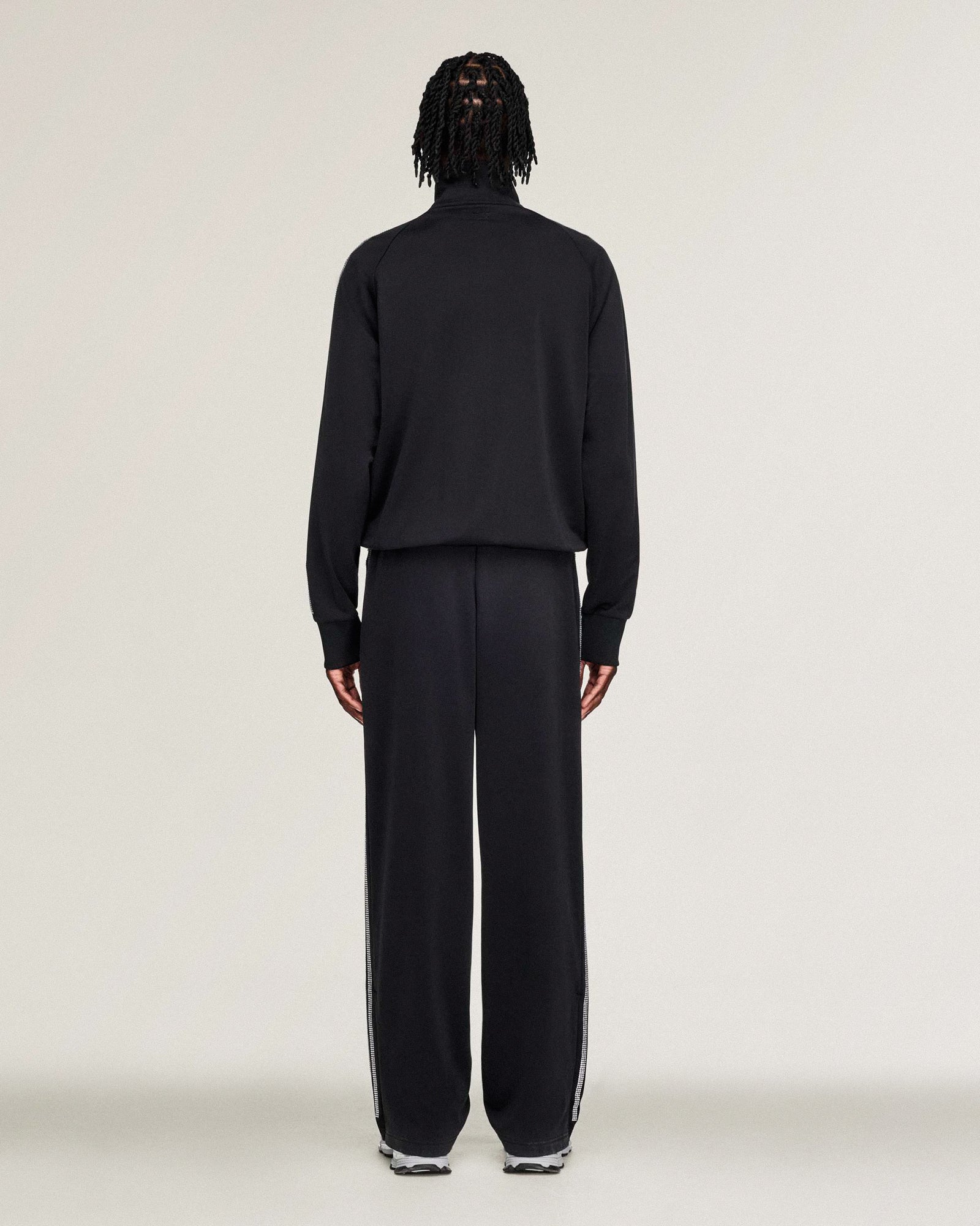 SP5DER x adidas Tracksuit Pants Black Sweat & Track Pants KQ8324 On Model Back View | Overkill