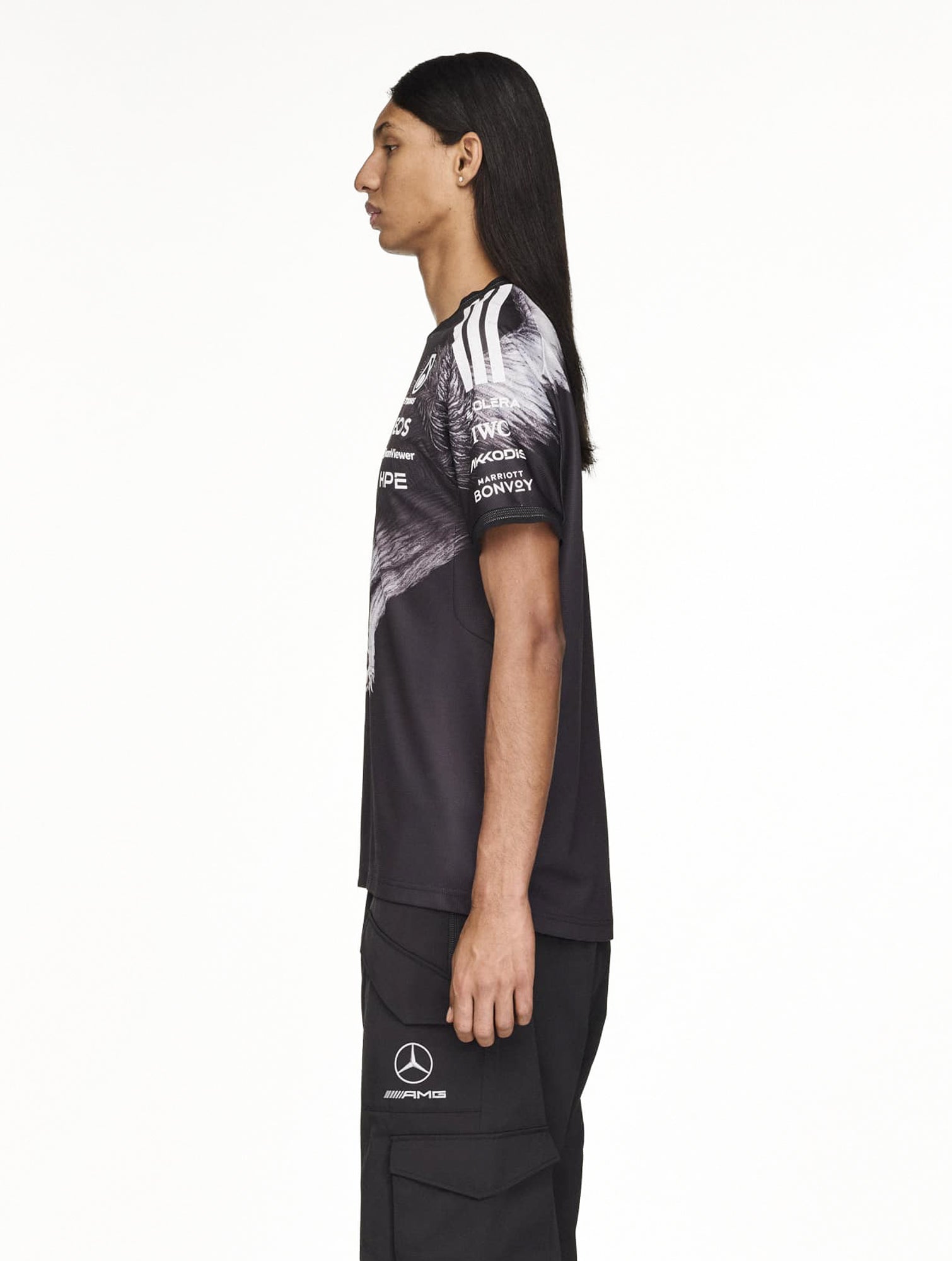 Mercedes-AMG Petronas F1 x Y-3 F1 Driver SS Jersey Black T-Shirts KQ9844 Style Inspiration | Overkill