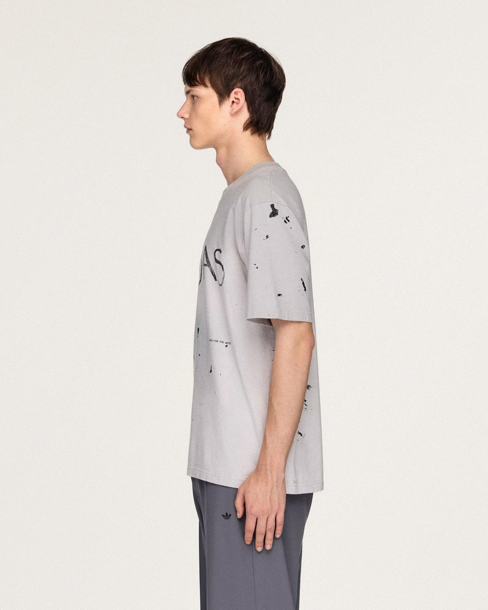 Song for the Mute x adidas SS Tee Grey Two T-Shirts KS1342 Style Inspiration | Overkill