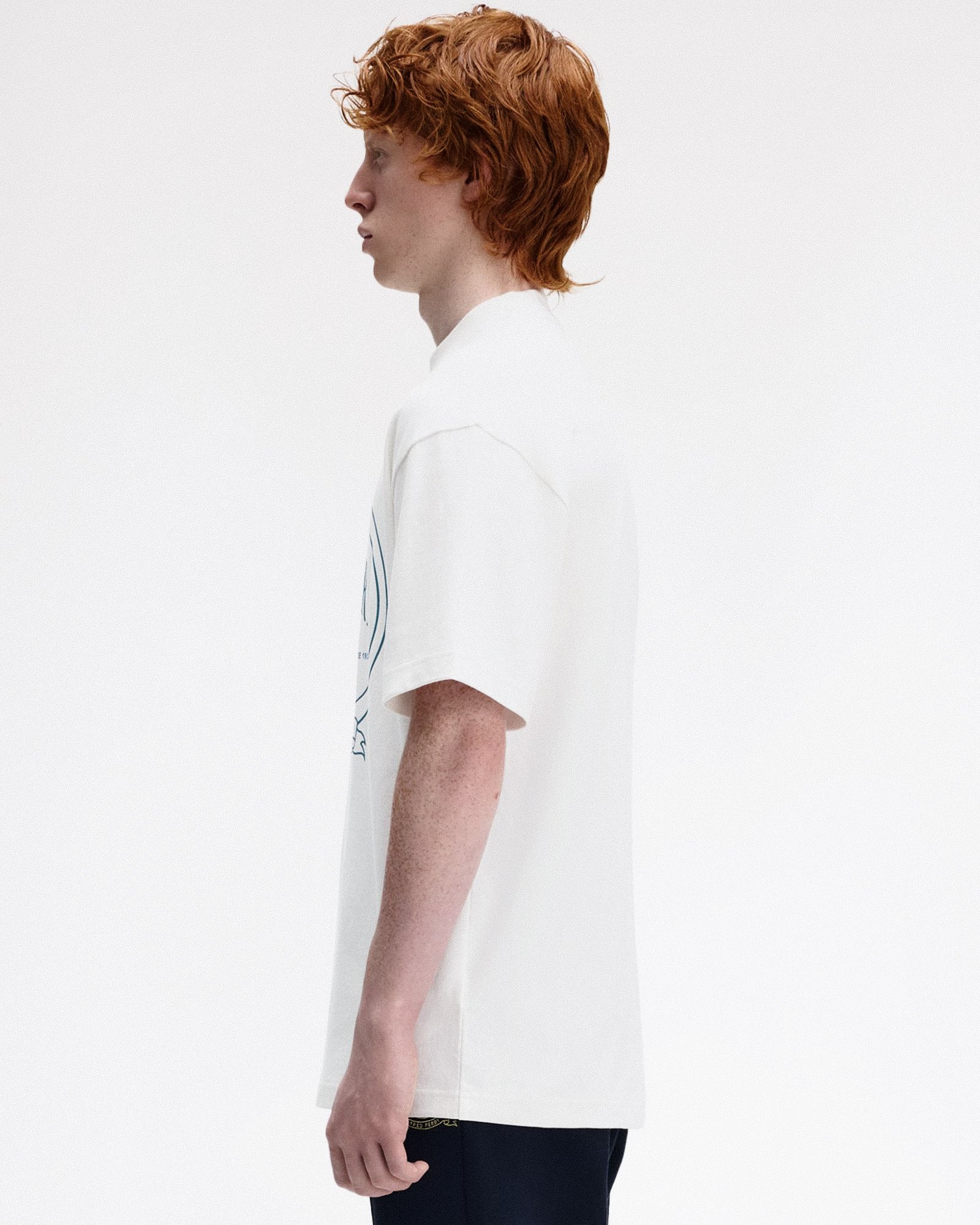 Fred Perry Chosen By Champions T-Shirt Snow White T-Shirts M1316-129 Style Inspiration | Overkill