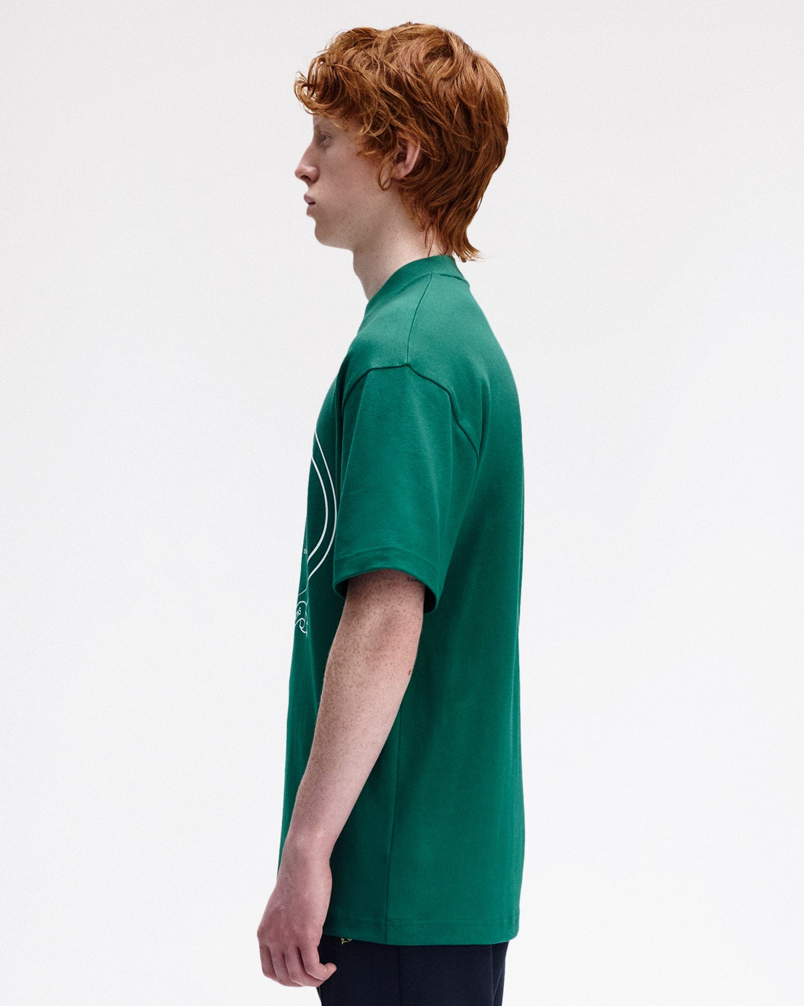 Fred Perry Chosen By Champions T-Shirt Sport Green T-Shirts M1316-Z18 Style Inspiration | Overkill