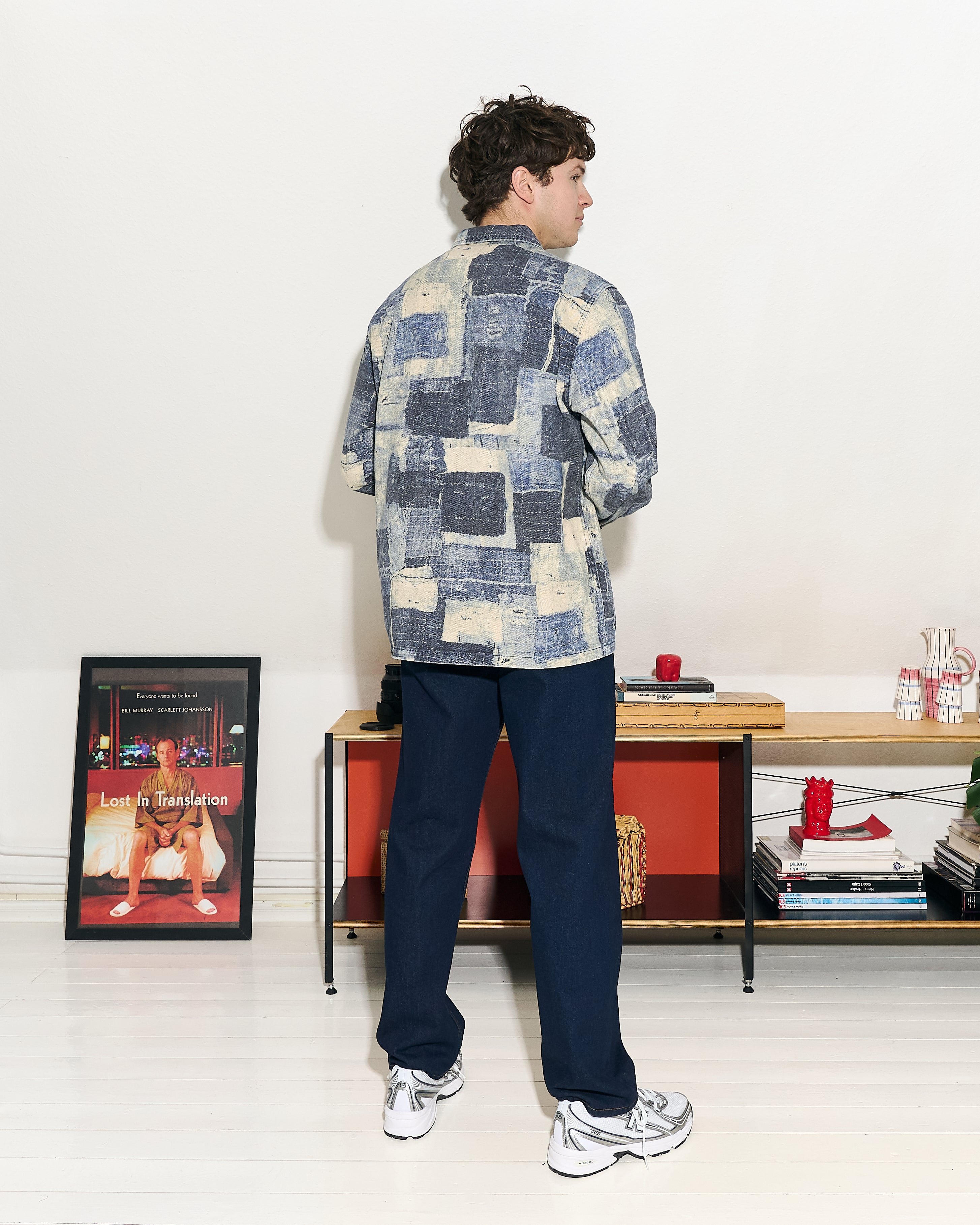 Pleasures Boro Work Jacket Indigo Jackets Detailfoto | Overkill