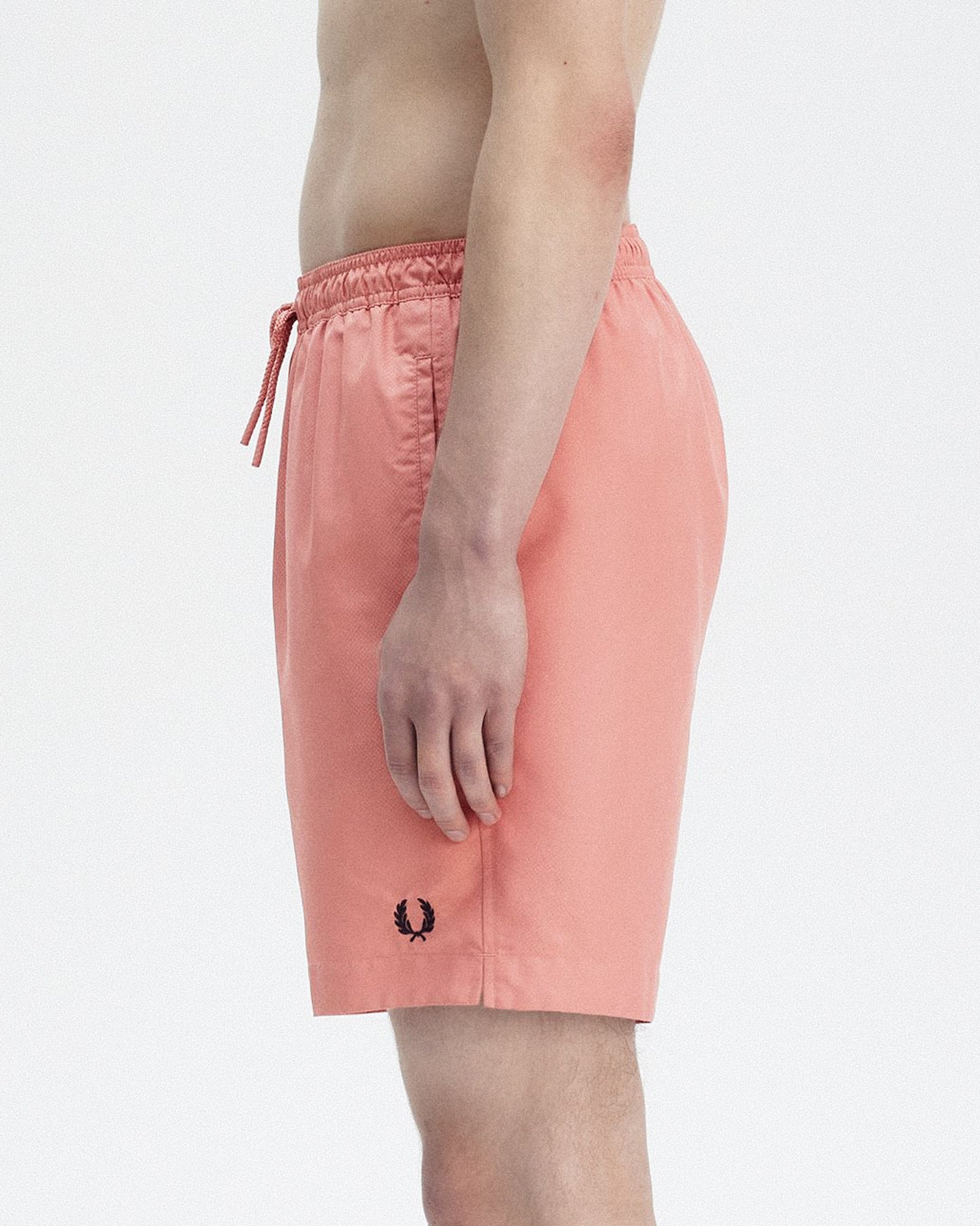 Fred Perry Classic Swimshort Putty Pink Shorts Detailfoto | Overkill