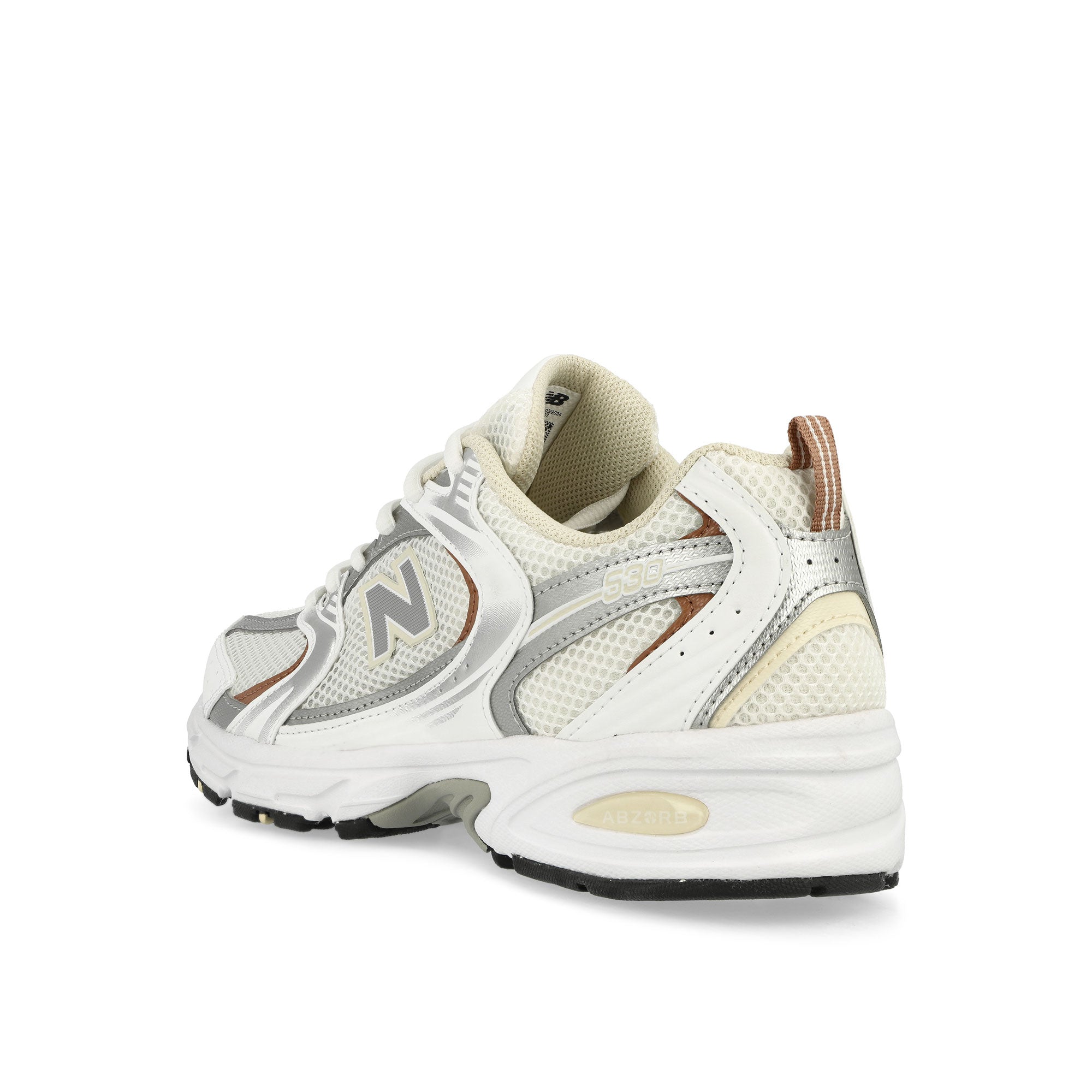 New Balance MR530SGA White / Silver Metallic Low Top Sneakers Material | Overkill