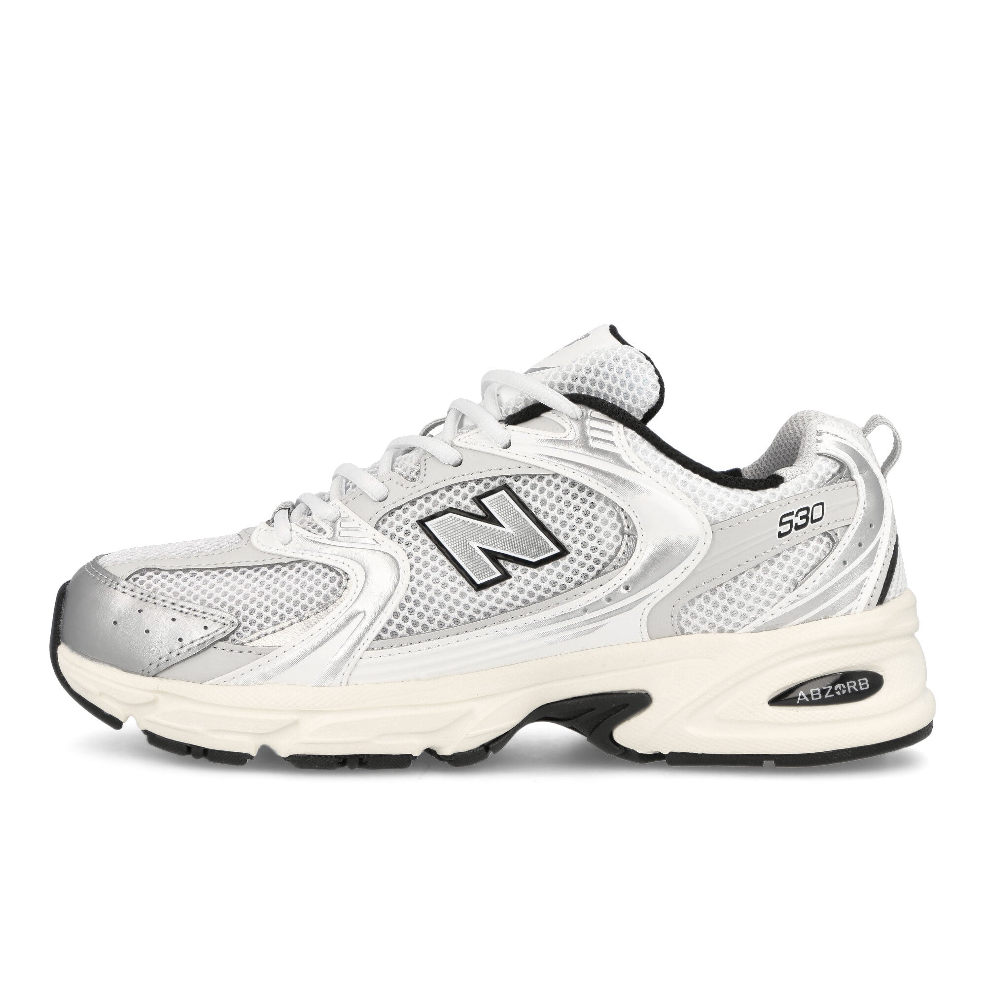 New Balance MR530TA White / Silver / Metallic Low Top Sneakers MR530TA | Overkill