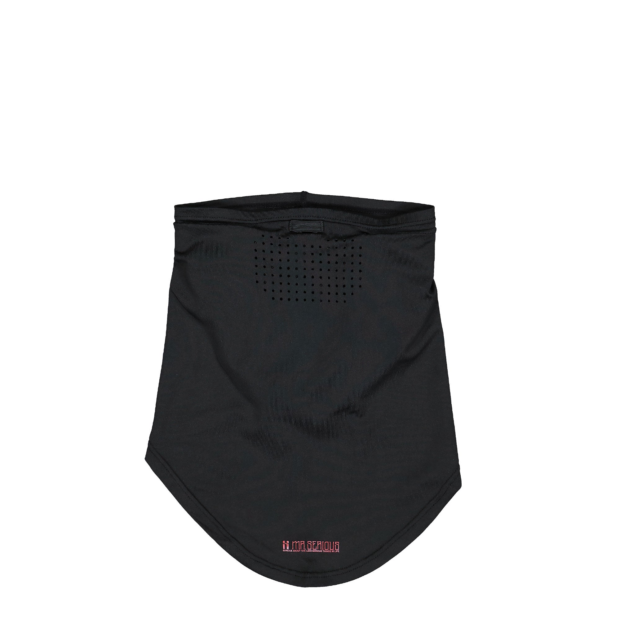 Mr. Serious Balaclava Tunnel Scarf Black Balaclava MS-BTS-BLK Detail View 2 | Overkill