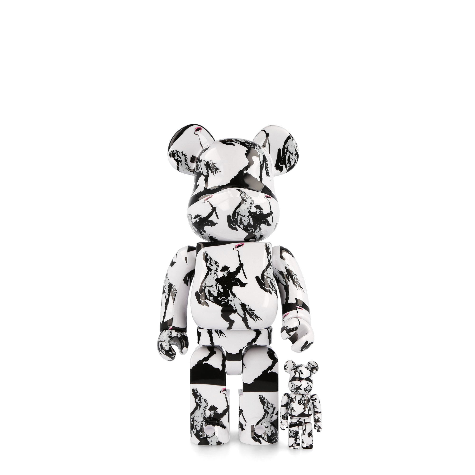 Medicom Be@rbrick Highwayman 400% + 100% Multicolor Collectibles & Toys BXMBH400100 | Overkill