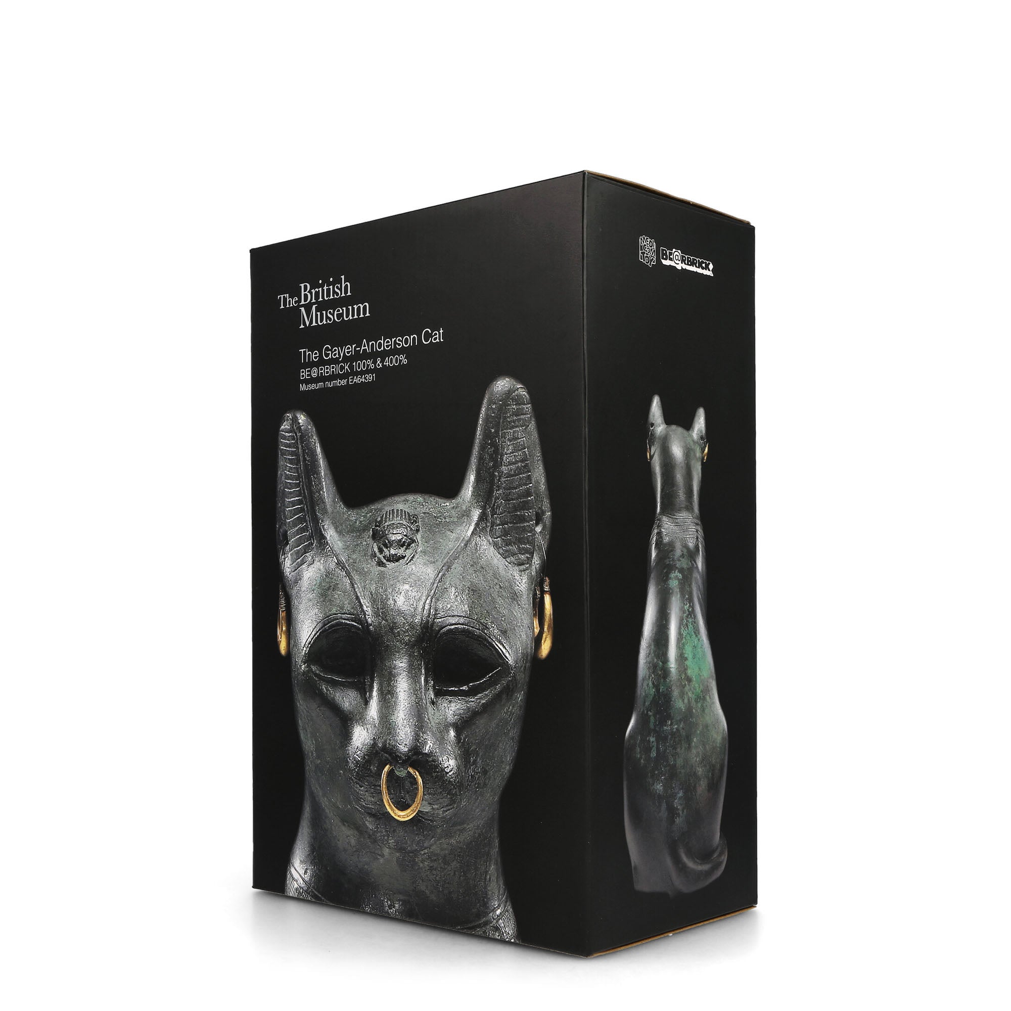 Medicom Be@rbrick The Gayer-Anderson Cat 400% + 100% Multicolor Collectibles & Toys Detail view 1 | Overkill