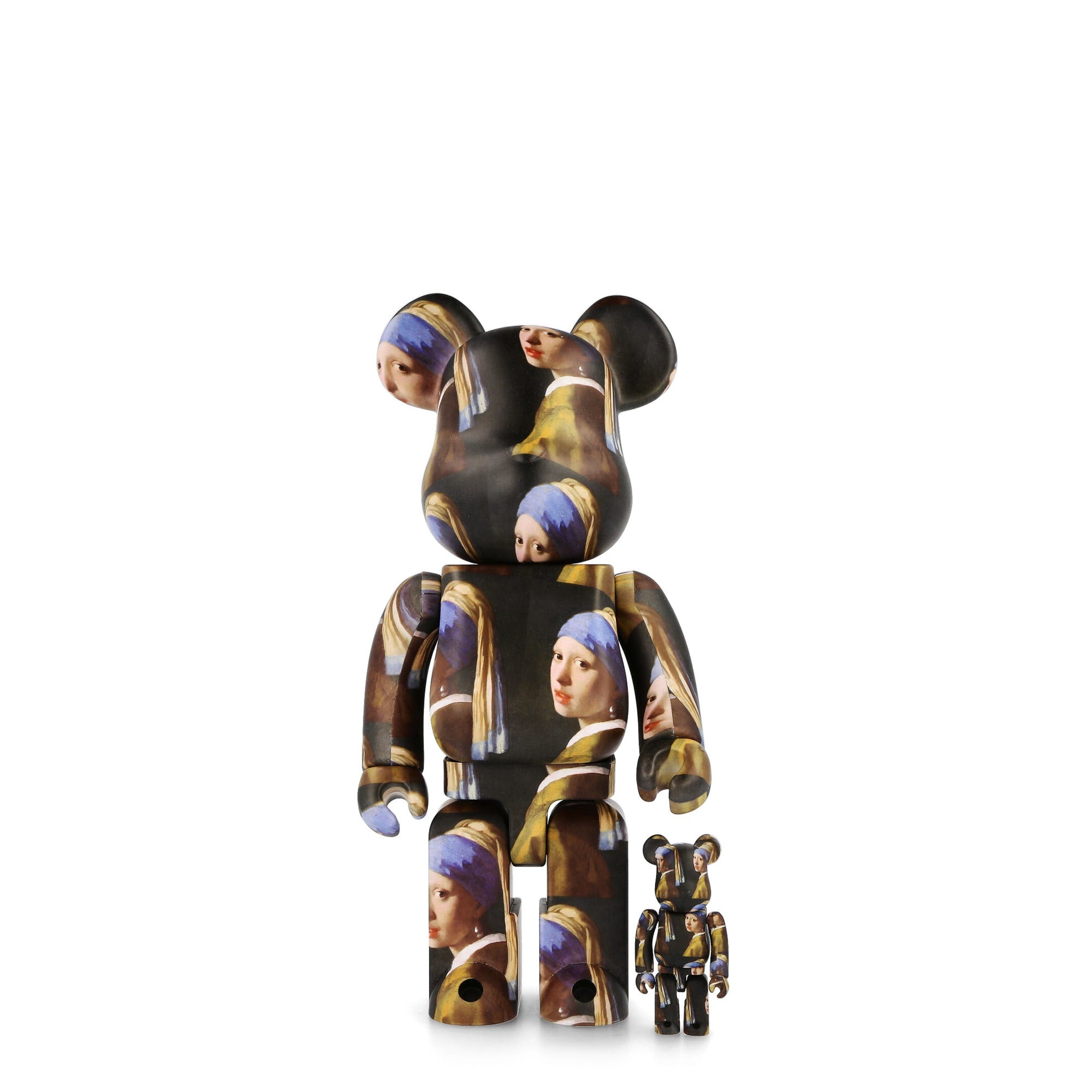 Medicom Be@rbrick Girl with a Pearl Earring 400% + 100% Multicolor Collectibles & Toys JVXMBGWAPE400100 | Overkill
