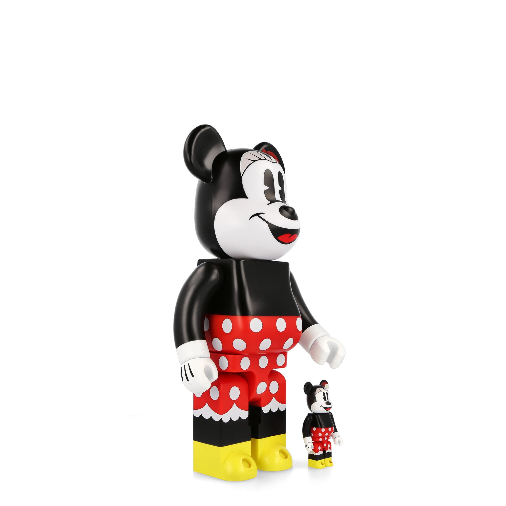 Medicom Be@rbrick Minnie Mouse 400% + 100% Multicolor Collectibles & Toys Close-up | Overkill