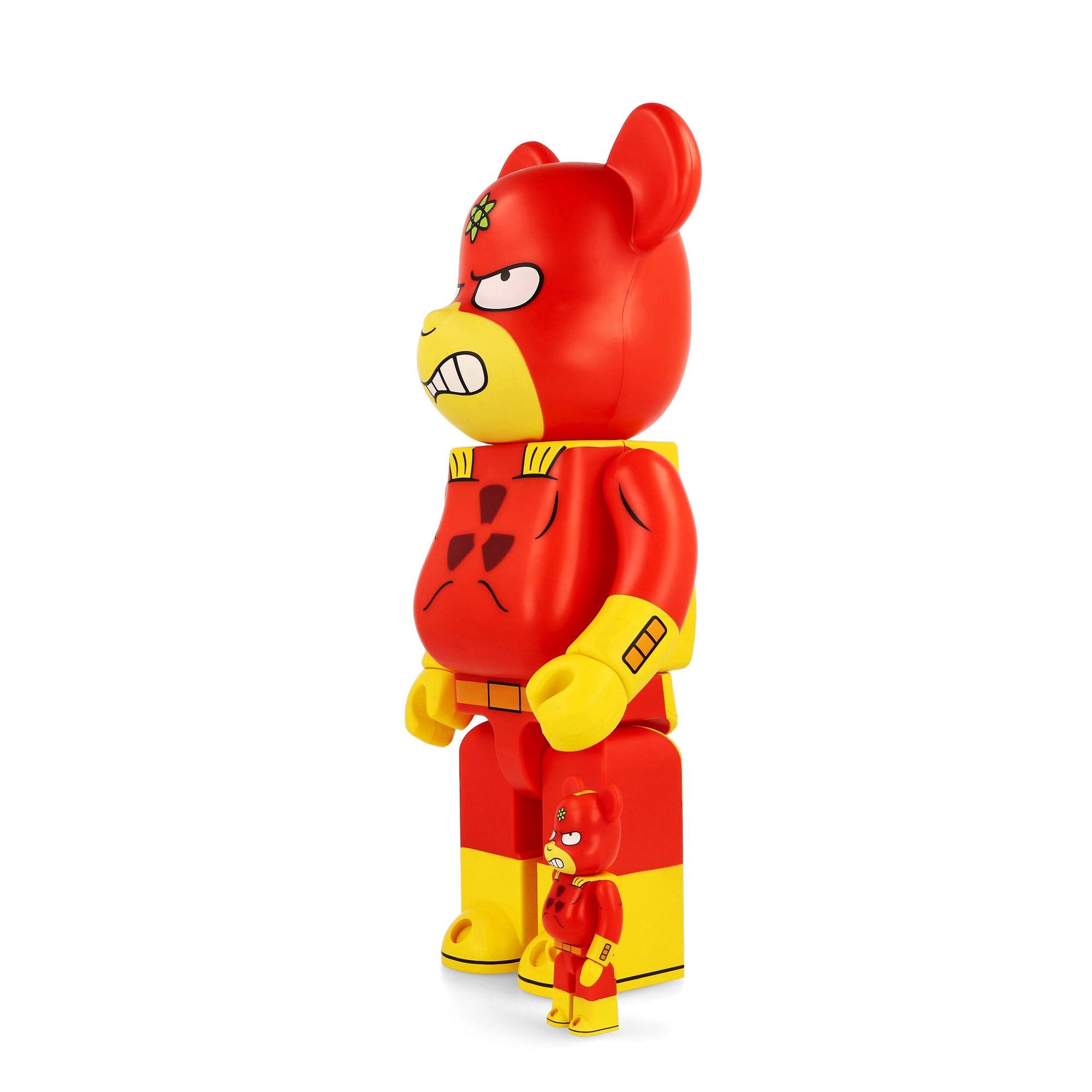 Medicom Be@rbrick Radioactive Man 400% + 100% Multicolor Collectibles & Toys Material | Overkill
