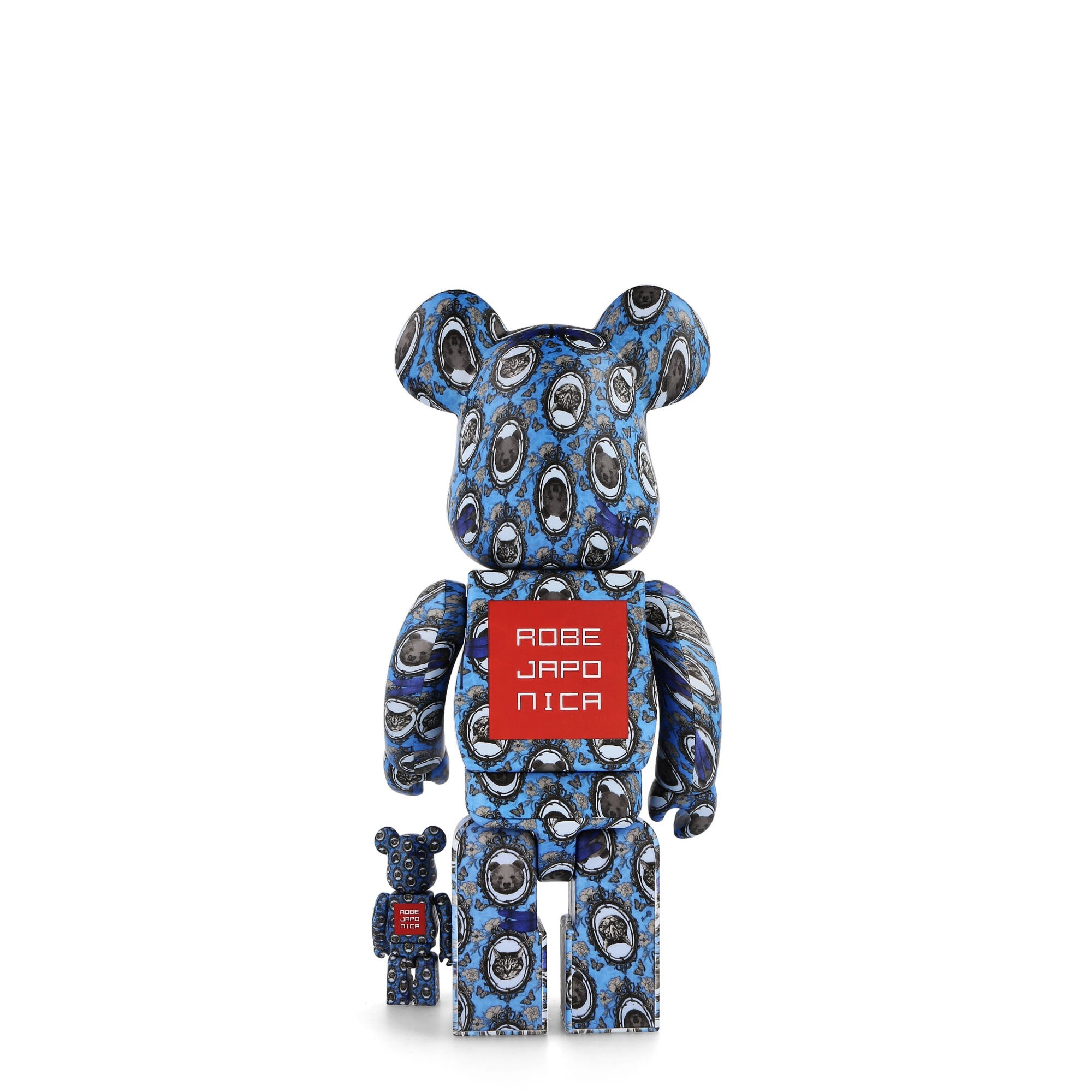 Medicom Be@rbrick Robe Japonica Mirror 400% + 100% Multicolor Collectibles & Toys Detailfoto | Overkill