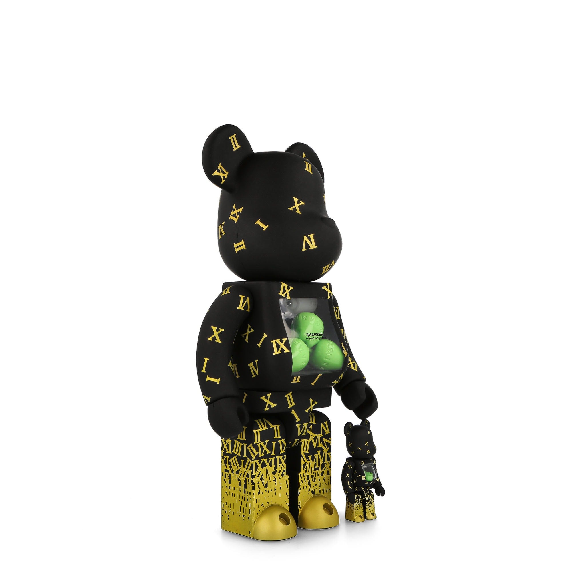 Medicom Be@rbrick Shareef 3 400% + 100% Multicolor Collectibles & Toys Close-up | Overkill