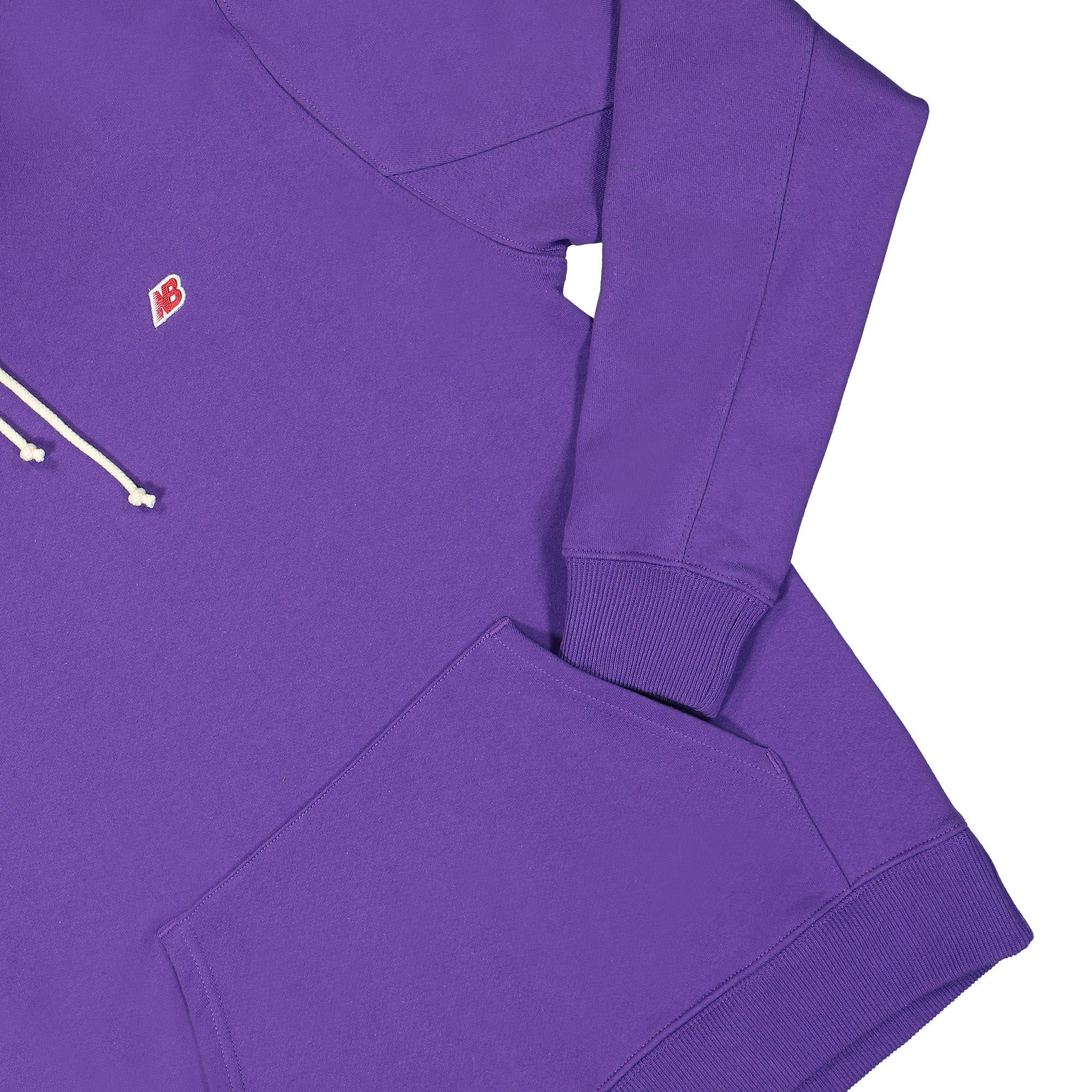 New Balance Made In USA Core Hoodie Prism Purple Hoodies Detailfoto | Overkill
