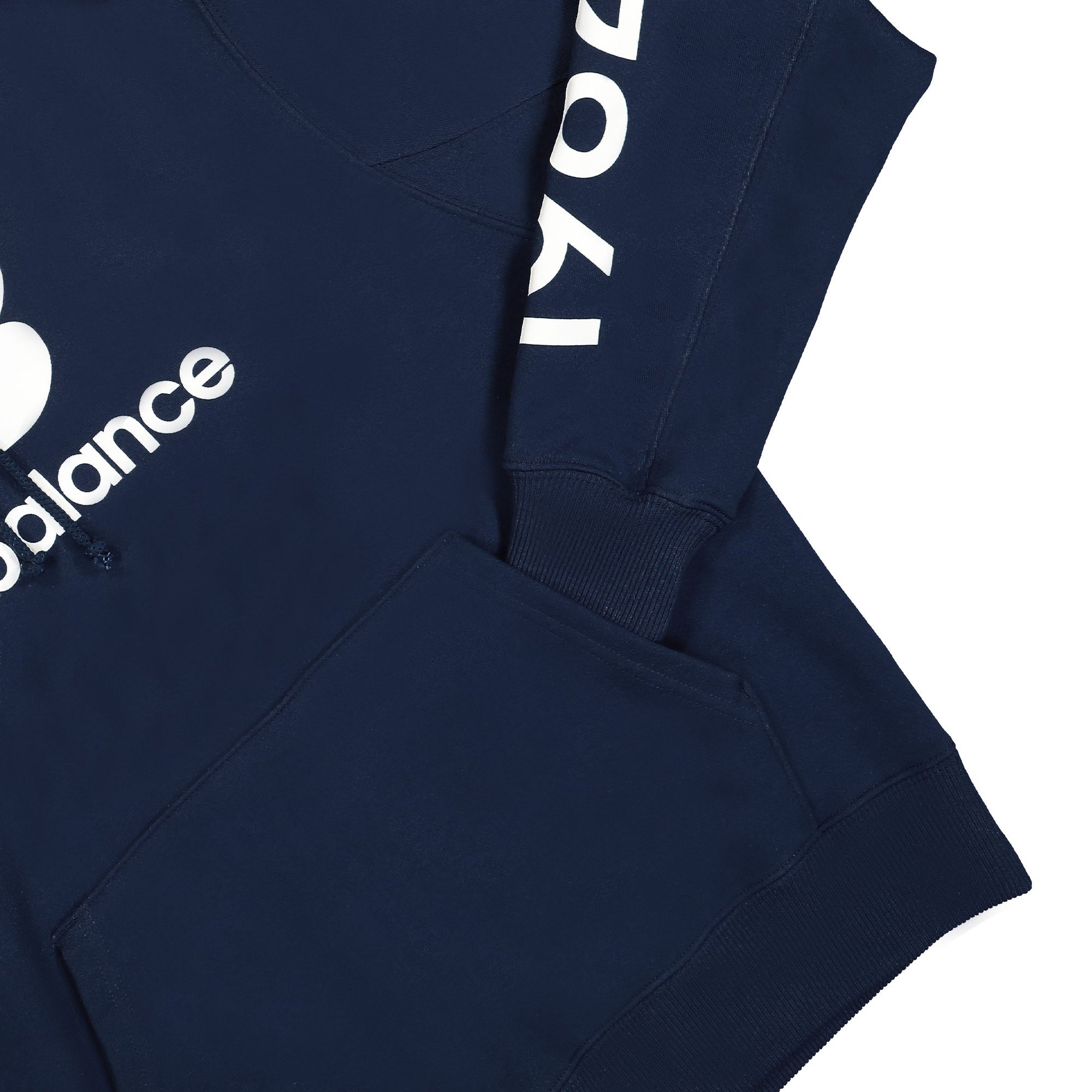 New Balance Made In USA Heritage Hoodie Natural Indigo Hoodies Detailfoto | Overkill