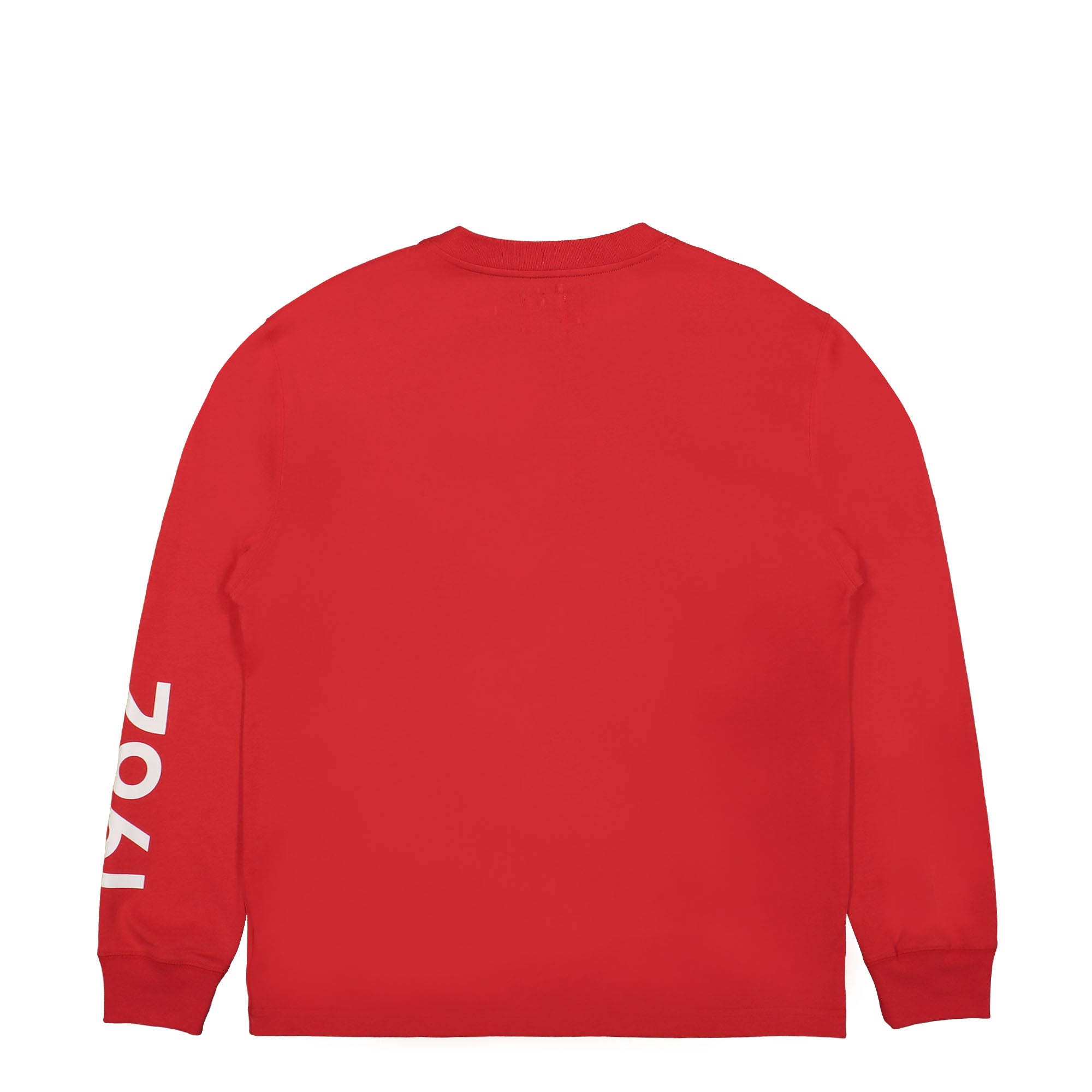 New Balance Made In USA Heritage LS Tee Team Red Inline Longsleeves Material | Overkill