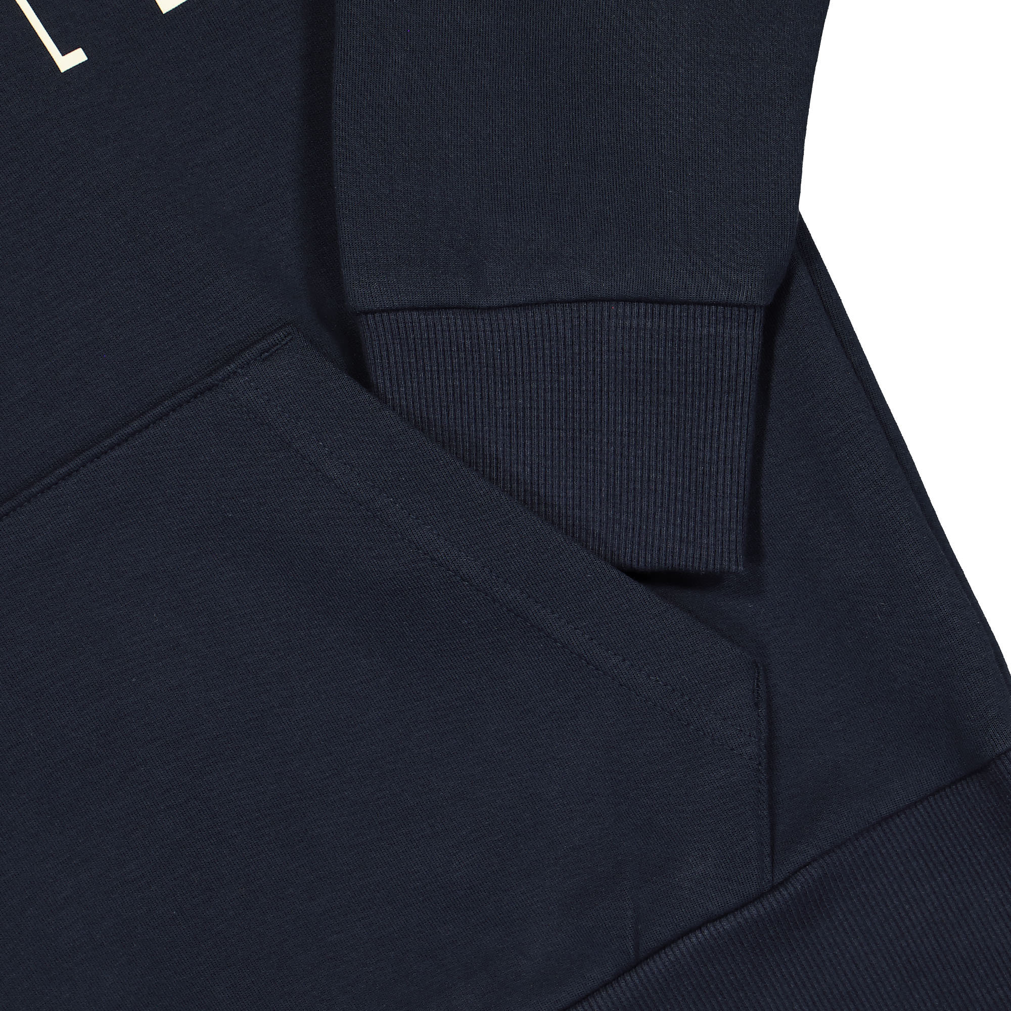 New Balance Hoops Classic Court Hoodie Eclipse Hoodies Detailfoto | Overkill