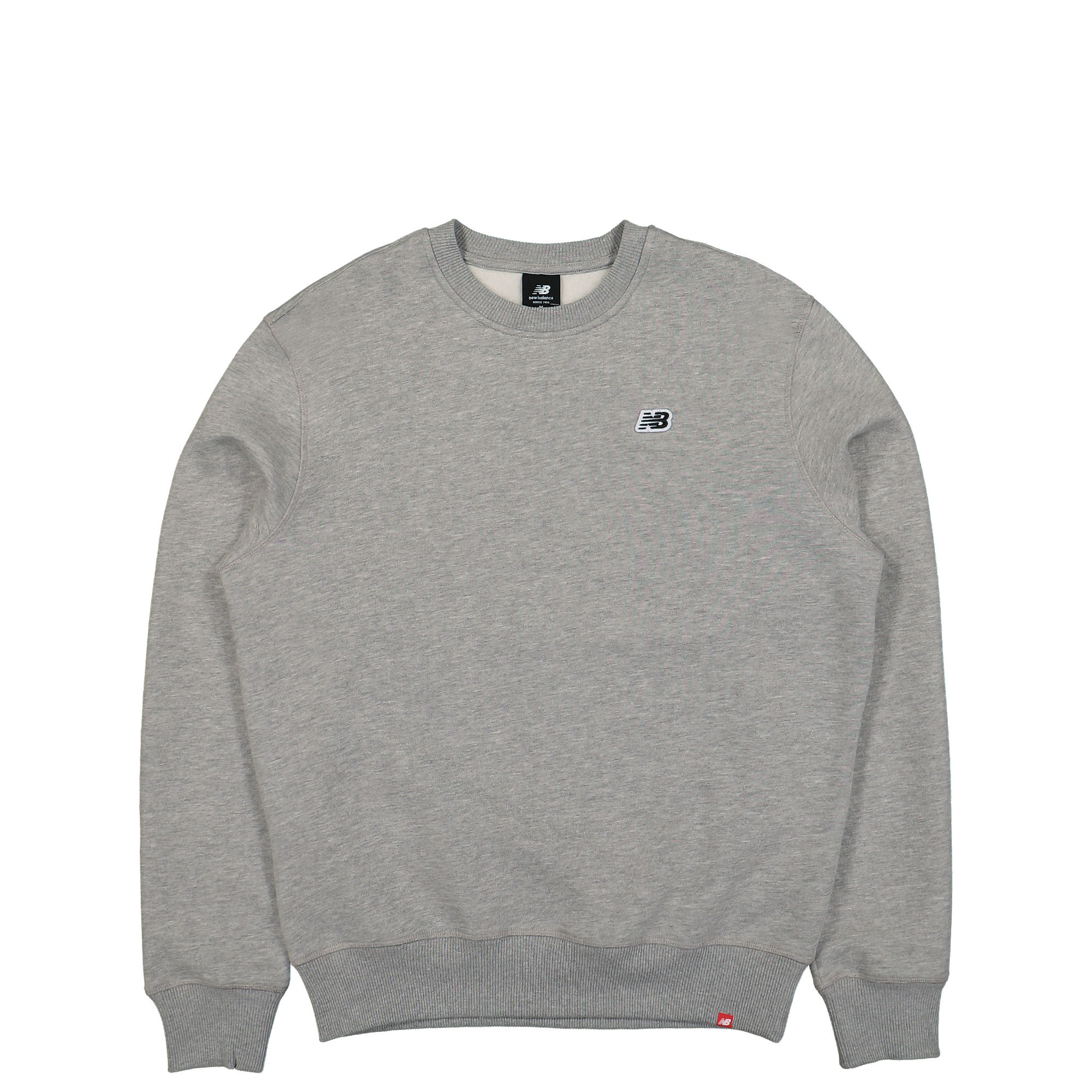New Balance Small Logo Sweat Athletic Grey Sweatshirts MT23601 / AG | Overkill