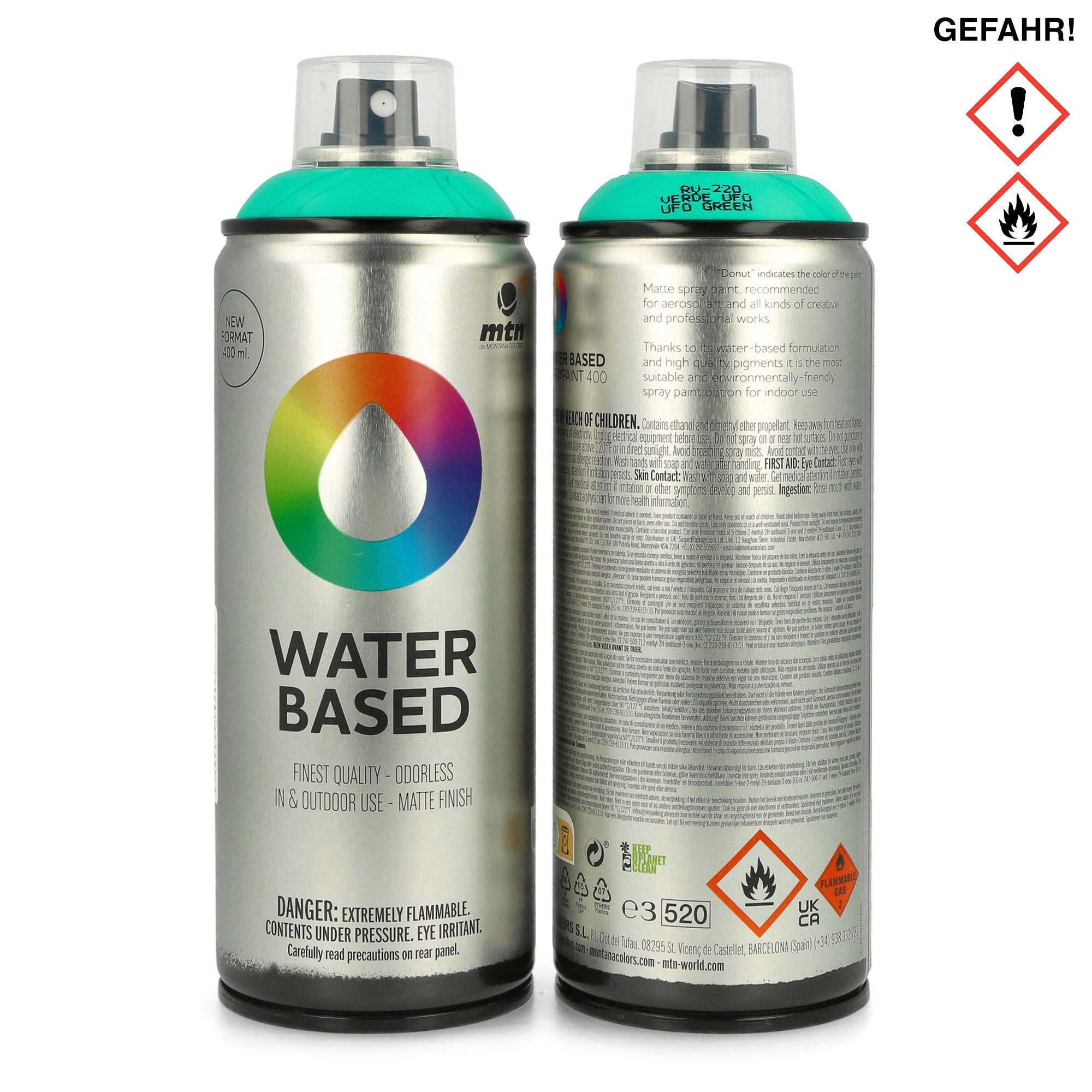 MTN Water Based Paint 400 ml Cans MTN-WB-P-400 | Overkill