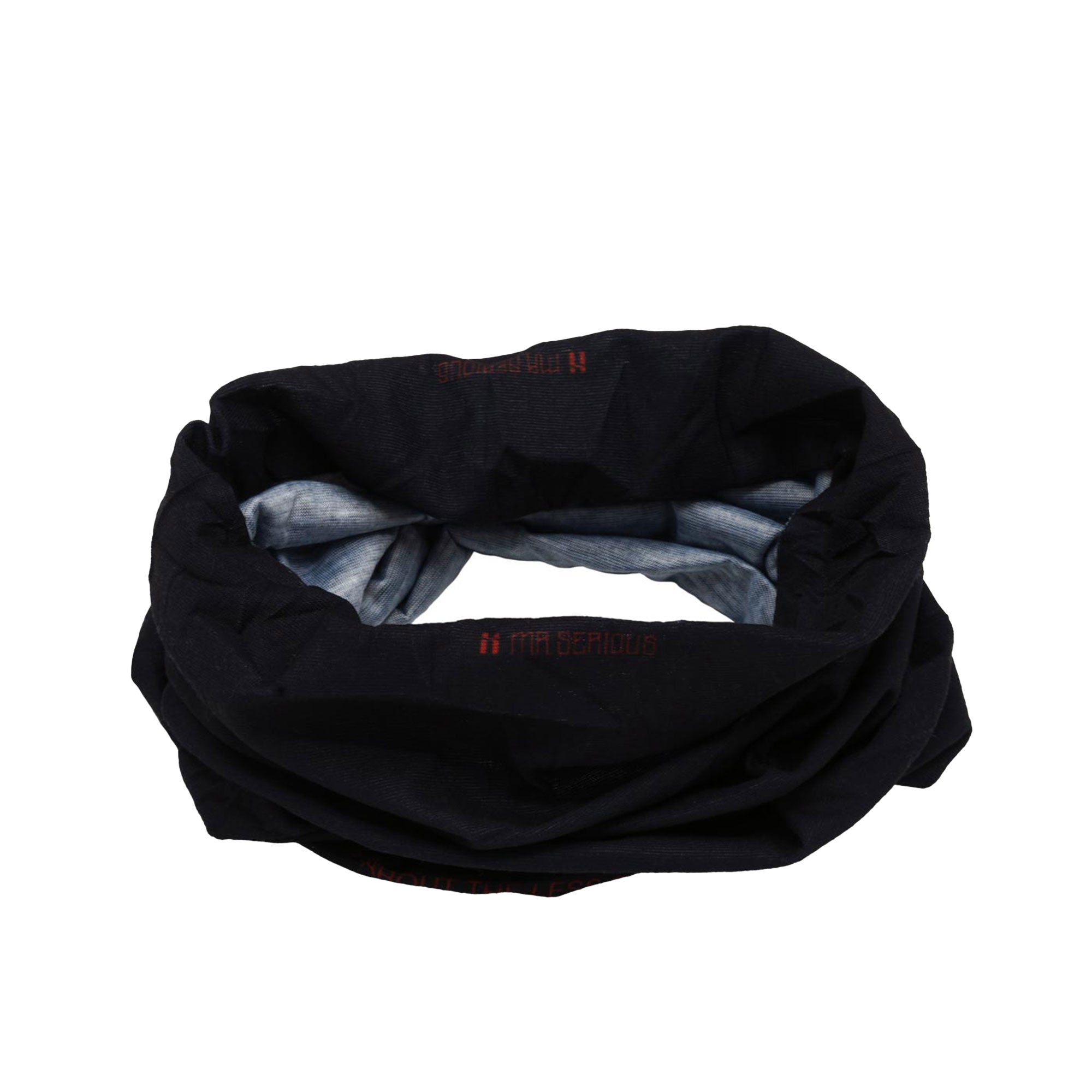 Mr. Serious Tunnel Scarf Black Scarves Material | Overkill