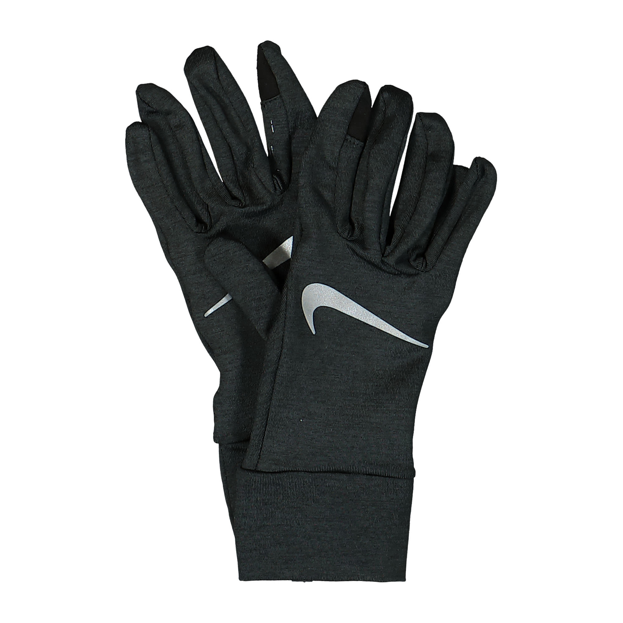 Nike W Dri-Fit Fleece Gloves Black / Black / Silver Gloves N.100.2577.082 | Overkill