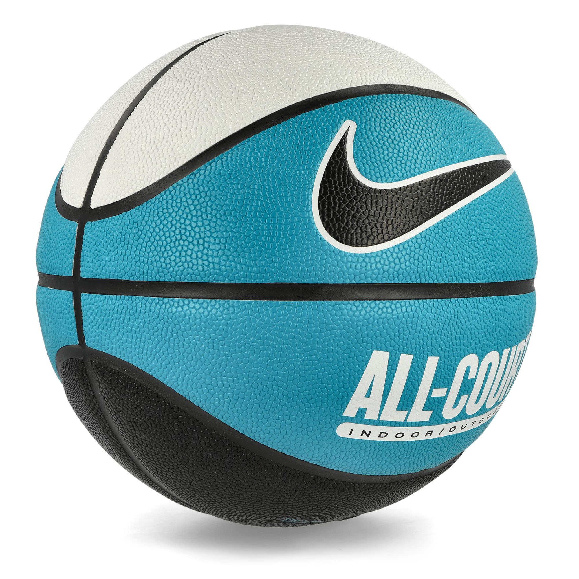 Nike Everyday All Court 8P Deflated White / Teal Nebula / Black / Black Basketballs Detailfoto | Overkill
